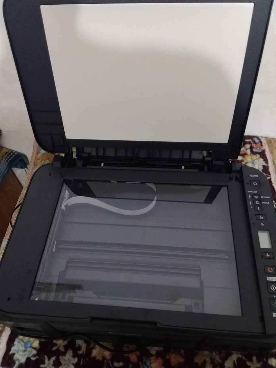 طابعه كانون G3410
':: طابعه بعدهة بالكارتون الله شاهد 
':: ما صار يوم من اخذتهة بعدهة بالباكيت
':: سبب البيع: اخذته للدراسه بس ما اعرف استخدمهة الاحبار مالتهة قبل 5 ساعات عبيتهن بعد ما ناقصات لو شويه صورهة جوه مكاني بغداد الكرخ التاجي المشاهده رقمي بي واتساب ***********

السعر: اخذتهة ب220 ورايدهة ب200
