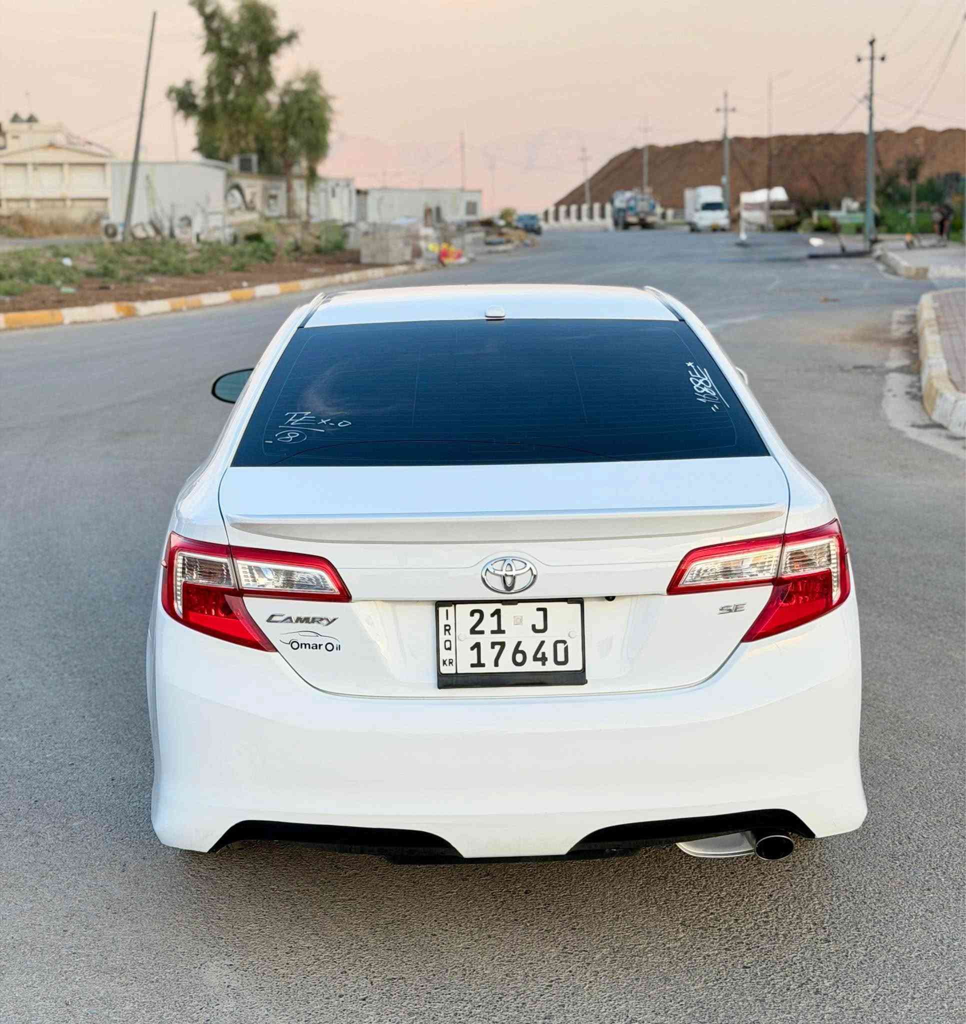 کامیری ٢٠١٣ SE
  سەیارەکە 116 mi حەقیقی ڕۆشتوە 
مواسەفاتەکانی تۆماتیک و سوکان لە گێر و ئاوێنە کارەبای و دژە خلیسیک  تەحدیل سورحە  و فۆلیۆم و بلوتوس   و شاشە ئایپاد لایت حەدەسە و ویل کڕۆن 
 جام کارەباییو کوشن کارەبایی  و جەندەها مواسەفاتی تر 
 سەیارەکە سەنەوی تا ٢٠٣٠ تازەیە 
٤ تایەی تازەی بۆ بەستراوە سپێری دانەگیراوە لۆکە

وەکو بۆیاخ تەنها ٢ پارجە و پەلەیەکی بجوکی بۆیاخە بی ناو گرتن بی ئەرباگ
 
گێر  و مەکینەی بە شەرت تەنها قەباخی کراوەتەوە بێ کێشە و موشکیلەیە 
 
سحری :123محامەلەکی کەم
 شوێن: ڕانیە 

***********
*********** watss app w vibar رانية, السليمانية
