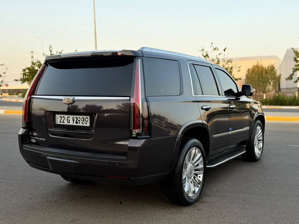 ﷽
‏                 CADILLAC ESCALADE PLATINUM 2016
▫️كاديلاك أسكاليد موديل 2016 
🔹مواصفات پلاتينيوم فول مواصفات ١/١
🔹لون مميز ( لون قهواي  )

▫️محرك V8 تمانية سلندر🔥
🔹كير و محرك بشرط
بدون صوت و بدون صرف بدون خلل
🔹ماشية  73  الف حقيقي

▫️سيارة كلين تايتل مكفولة كفالة عامة ✅
🔹مكفولة حتى دعاميات بشرط بدون صبوغ
🔹بدون صبوغ بدون شخت و بدون رصعات
🔹سيارة حيل حيلوة جديد جديد ماشاالله
🔹سيارة كل على وضع شريكة لوك لوك

▫️مواصفات پلاتينيوم
( بصمة - فتحة - فور ويل - دبل رادار  أمامي و جانبي - رادار خط طريق - داتاشو - خمس كاميرات - صندوق شفت - سقف DVD - شغال - شحن موبايل - قاصة - كشن جلد مساج - كشن تتفيئة و تبريد - كشن و ستيرن خزن - كشن هزاز - تبريد مركزي - لايت ليد و زينون بيلادي - حصاص أمامي و خلفي - مراي شفت - بعد هواي مواصفات )

◽️اربع تاير ويل جديد ويل بيلادي حجم 22
🔹سيارة شرط بدون اى نواقص گير و محرك و حدادي و كاهرباى كولة بشرط
🔹سنوي و رقم و هزة جديد سنوي بأسمي
🔹 نفسي يوم / تحويل و كاله حاظر
🔹 مكان_🌆 سليماني

◽️سعر_ 314$ 
◽️موبايل_ ***********
____________________________________
