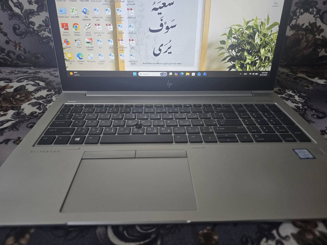 💻 للبيع لابتوب HP
🔹 النوع: HP
🔹 المعالج: Core i7
🔹 الشاشة: 15.5 إنش
🔹 التخزين: SSD 256GB
🔹 الرام: 8GB
🔹 الكيبورد: إضاءة خلفية 💡⌨️

📦 الملحقات:
🔹 شاحن 🔌
🔹 ماوس 🖱️

📚 مناسب جداً لطلاب الجامعات وطلبة الدراسات العليا، وخصوصاً لكتابة البحوث والرسائل والأطاريح، وتصفح الإنترنت، وبرامج الأوفيس والاستخدام اليومي.

💰 السعر: 290 ألف دينار وبي مجال شي بسيط

📍 الموقع: الموصل – حي اليرموك

📞 للتواصل والاستفسار:
عن طريق الصفحة أو على الأرقام:
***********
***********
