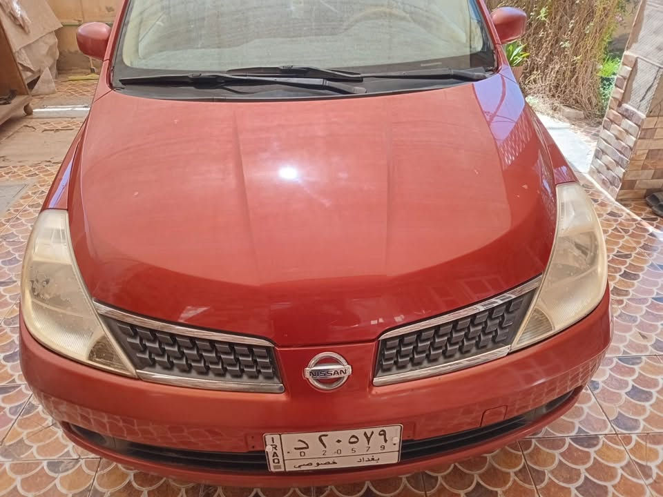 للبيع نيسان تيدا موديل 2007 ياباني  السعر 65$ مكاني بالديوانية للتواصل فقط رقم ‭***********‬
