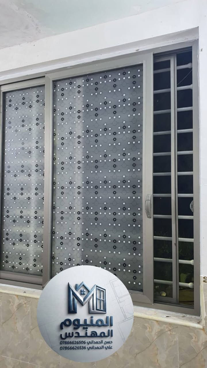 تم بحمد الله تثبيت شبابيك سلايت تركي 
✨ جدد بيتك بأحدث وأرقى تصاميم الشبابيك الألمنيوم (السلايت التركي) الفاخرة! 🪟🏡
​هل تبحث عن الأناقة، الجودة العالية، والعزل المثالي؟ 🛠️
نقدم لكم أرقى شبابيك الألمنيوم بنظام السلايت التركي الأصلي، المصممة خصيصاً لتناسب ديكورات المنازل العصرية وتمنحكم متانة وأماناً يدومان طويلاً. 💎
​🔹 المميزات:
​تصميم تركي عصري وفاخر يناسب كل الديكورات. 🌟
​عزل ممتاز للهواء، الغبار، والصوت لتوفير أقصى درجات الراحة. 🛡️
​صلابة عالية وسهولة في الاستخدام تتحمل جميع الظروف الجوية. ⚙️
​متوفرة بتشكيلة واسعة من الألوان والمقاسات لتلبي كافة احتياجاتكم. 🎨
​جعلوا منازلكم أكثر تميزاً وأناقة معنا! 💫
​للحجز، الطلب، والاستفسار، يسعدنا تواصلكم المباشر معنا عبر الواتساب على الأرقام التالية: 
💚 ***********
💚 ***********

نص مكتوب في الصور:
- المنيوم المهندس حسن الحمداني *********** علي الحمداني ***********