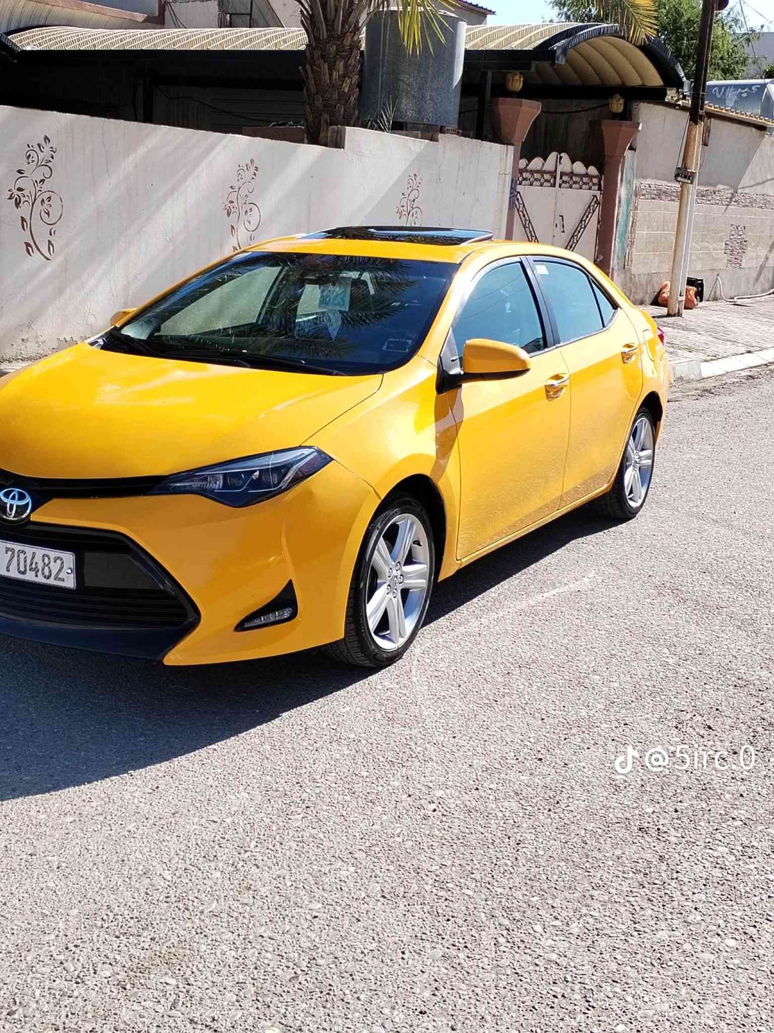 سلام عليكم كورلا 18 xle فول فول كشن كهربائي هيتر 
بصمه سلايت موصفات معروفه سياره جديد كير مكينه صدر من كل نواحي ربع مابيه مصرف ضرر بس بونيد بدون دواخل بدون عيار سنويه 31 دفتر بانزين رجاء مو شراي لايدخل منشور مجاوب خاص اتصل عل رقم 
***********

نص مكتوب في الصور:
- @5itc.0