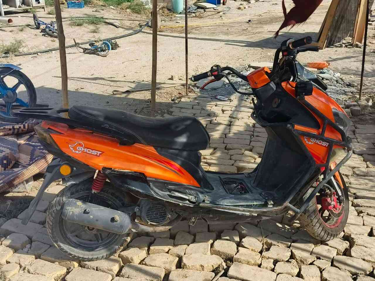 دراجه البيع نضيفه كامله مكمله كهربائيات شغاله بصمه وسويج سعر 350سوق الشيوخ ‏‪***********‬‏
