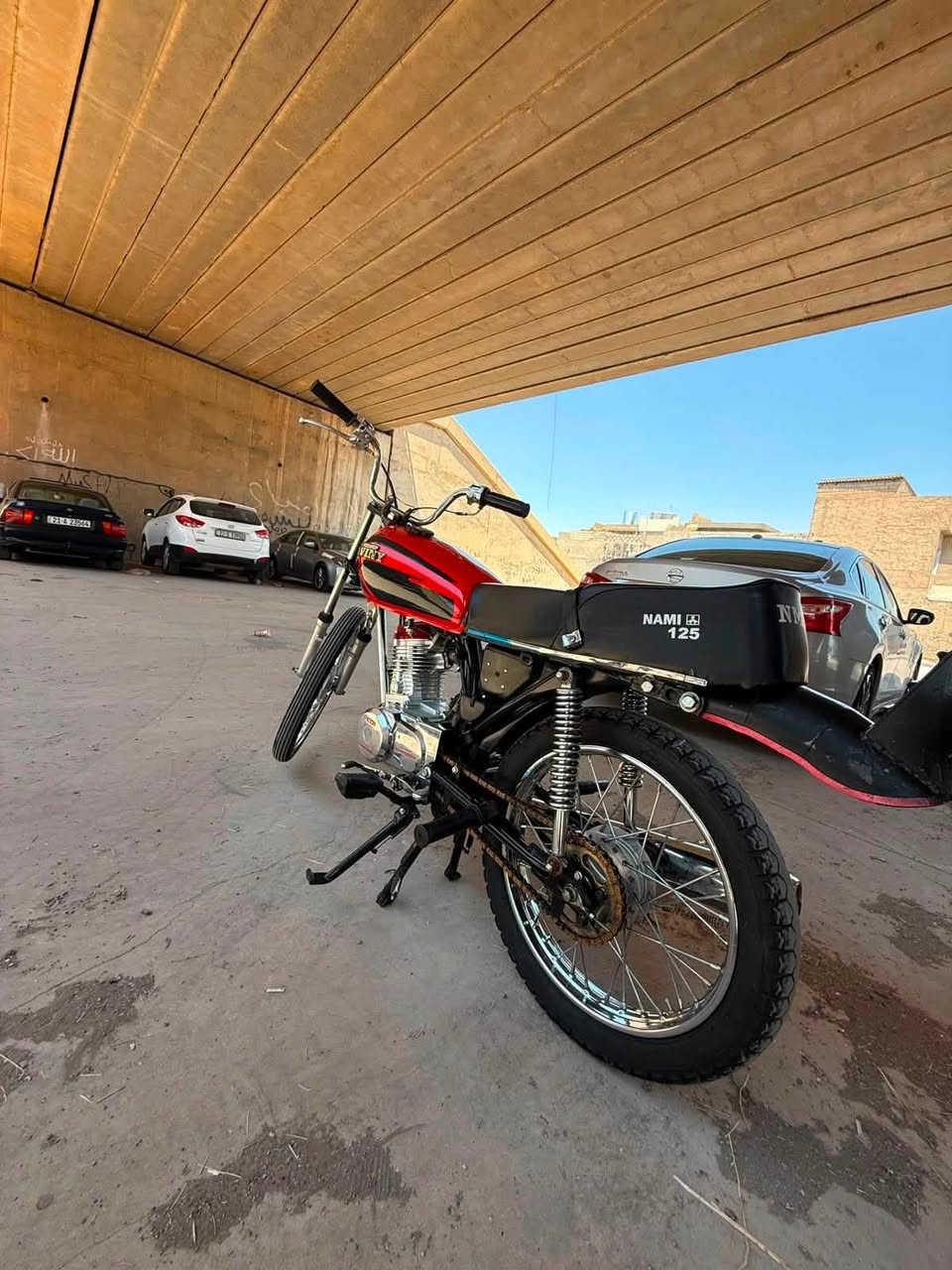 سلام عليكم دراجه تيربو موديل 2026 سعر 450 شاصي رفيع   للبيع بس ولفات مبدل صفر واحد شرط فصلات انطيك ياها كلشي كفاله مكاني كركوك قادسيه 2 رقم ***********

