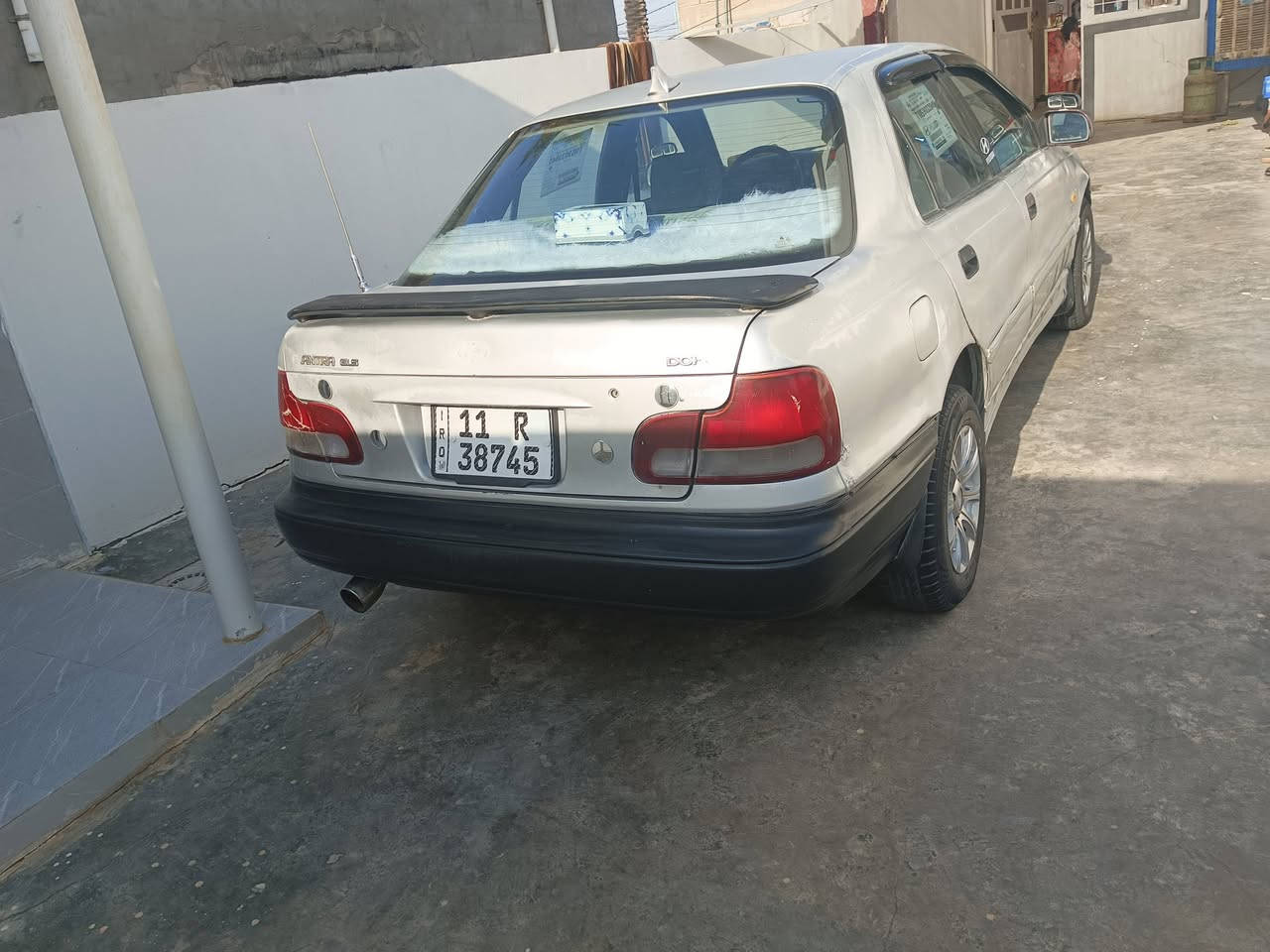 السلام عليكم
النترا للبيع موديل 94 بدون ضربه
السعر 30  $
جاهزه من كل النواحي 
تدفئه تبريد  صدر امامي خلفي
تايرات كهربائيات كلها على ايدي
ترايك وين ميعجبك 
السياره بأسمي تحويل مباشر
سنويه لل28
مكاني المقدادية للاستفسار
***********
