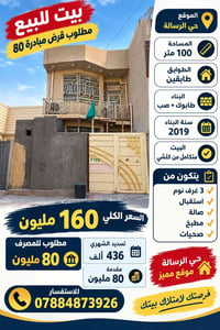 حي الرسالة • ١٠٠م • قرض مبادرة