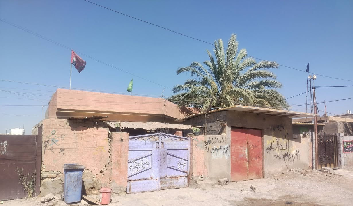 بيت للبيع المدائن الجعاره الحردانيه مجاور حسينيه الامام الباقر مساحه ٣٣٠ للستفسار***********
