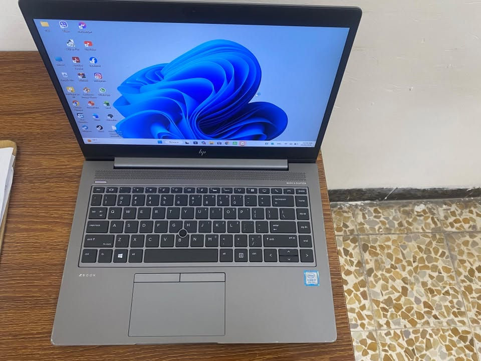 HP ZBOOK
كور i 7 الجيل 8 

شاشة فول اجدي 

كيبورت ضوي 

شاحنة اصليه شرط الجهاز ما مفتوح ولامصلح 

ssd 256 

رام 8 

تواصل وتساب 

***********

نص مكتوب في الصور:
- Settings Find a setting TCS Local Account Home System Bluetooth & devices Network & internet Personalization Apps Accounts Time & language Gaming Accessibility Privacy & security Windows Update System > About Processor Intel(R) Core(TM) i7-8665U CPU @ 1.90GHz 2.11 GHz Installed RAM 8.00 GB Speed: 2400 MT/s Graphics card 128 MB Intel(R) UHD Graphics 620 Storage 238 GB 60 GB of 238 GB used DESKTOP-0G6FVLQ HP ZBook 14u G6 Rename this PC Device info Copy Device name DESKTOP-0G6FVLQ Processor Intel(R) Core(TM) i7-8665U CPU @ 1.90GHz (2.11 GHz) Installed RAM 8.00 GB (7.34 GB usable) Graphics card Intel(R) UHD Graphics 620 (128 MB) Storage 60 GB of 238 GB used Device ID 30431A38-1E3F-4A14-9EE0-9F7686EF24C9 Product ID 00330-80000-00000-AA062 System type 64-bit operating system, x64-based processor 34 °C مشمس Search ENG 10:55 AM 25/09/2026