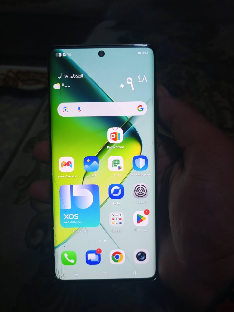 السلام عليكم تليفونlnfjnix NOTE 40 pro ذاكره 256 جهاز نظيف كل شيء ما مبدل بيه فقط ظهر مب كسر للشاشه قليل اتصال على الرقم *********** السعر خاص
