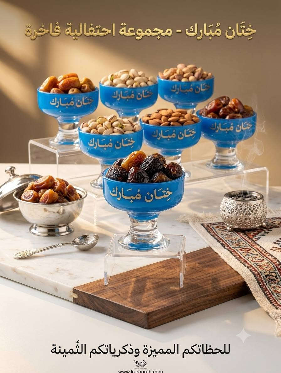 السلام عليكم
تم وصول دورق زجاجي ختان مبارك و الليلة حنتي 

ورد طش

ورد مجفف

ورد كف حنة

كأس ختان. مال حلويات 

وصلتنا.  شغلات مرتبة   زورونا تجدون ما يسركم 

وبأنسب الاسعار  

العنوان صلاح الدين قضاء الدور شارع النائب مقابيل اسواق الحسنين 

للاستفسار اتصل او رمش او دز رسالة ع واتساب 

***********

***********

مصطفى سليم
