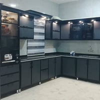 مطابخ المنيوم • حسب الطلب • معمل نسيم القائم