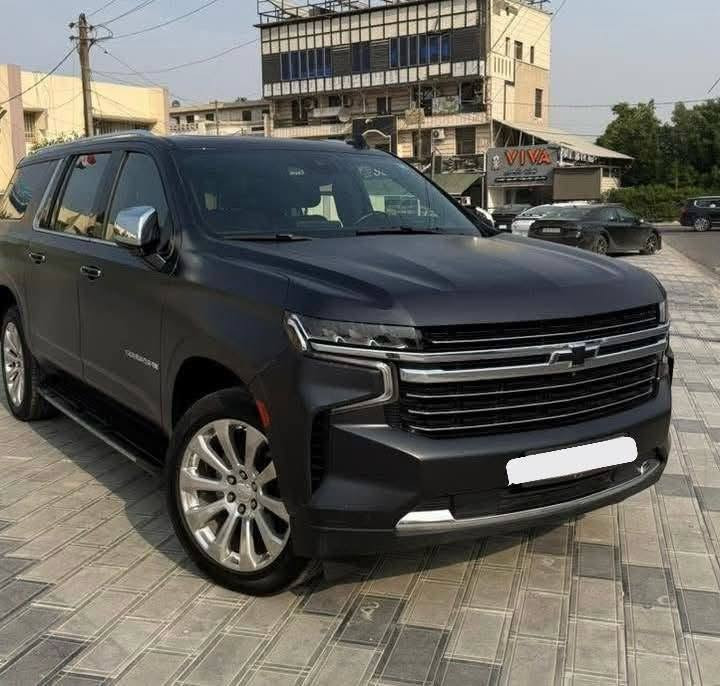 🚨 للبيع شفروليه سوبربان | Chevrolet Suburban
رقم بغداد خصوصي 

🔹 الموديل: [2023]
🔹 الفئة: [Premier]
🔹 المحرك: [5.3L] V8
🔹 نظام الدفع: [AWD/RWD]
🔹 الممشى: [95الف km]
🔹 اللون الخارجي: [اسود ]
🔹السيارة مغلفة بلكامل بأفلام الحماية ppf (مات)

⭐ المواصفات والتجهيزات:

• تشغيل بصمة / تشغيل عن بُعد 
• دخول ذكي بدون مفتاح
• شاشـة 10 انج
• Apple CarPlay و Android Auto
• كاميرات محيطية 360° 
• حساسات أمامية وخلفية
• رادار وأنظمة مساعدة السائق 
• مثبت سرعة
• تحذير النقطة العمياء
• تحذير مغادرة المسار
• فرملة طوارئ أوتوماتيكية
• مقاعد كهربائية
• تدفئة وتبريد المقاعد 
• تحكم كهربائي بالمقود
• تحكم منفصل بالمناخ للمقاعد الأمامية والخلفية
• تكييف خلفي مستقل
• فتحة سقف / بانوراما
• نظام صوتي فاخر [bose]
• USB ومنافذ شحن متعددة
• مساحة داخلية واسعة جداً ومناسبة للعائلة والسفر

🔧 حالة السيارة:
السيارة بحالة [ممتازة/جيدة جداً]، والمحرك والكير  بحالة ممتازة

السيارة بيهة 3 قطع تبديل بلادي 

💰 السعر 35000$ 
📍 الموقع: [بغداد حي الجامعة]
📞 للتواصل: [***********]
