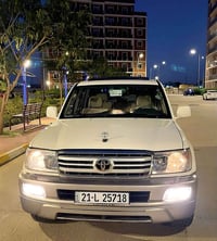 وبركاته مكفوله من صبغ للبيع تويوتا لاندكروز  خليجي   الموديل 2007 شاشه...