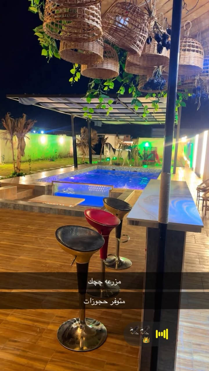 مزرعه چچك
عيش الرفاهيه 
🌈🌫️☂️☔️
#غيير يومك
✔️✔️✔️✔️
مزرعه چچك الملكيه💫🥇
المزرعه مواثقه بتطبيق اجرلي 🎖️🥇🎗️🎗️🎗️🎗️🎗️🎗️🎗️🎗️🎗️
💯❤️💖🌈🌈
بغداد البوعيثه
🚴🏻‍♀️🚴🏻‍♀️🚴🏻‍♀️🚴🏻‍♀️🚴🏻‍♀️
متوفر حجوازت. هذ لاسبوع
ارقام الحجوزات ***********
***********

نص مكتوب في الصور:
- مزرعه چکک
- متوفر حجوزات
