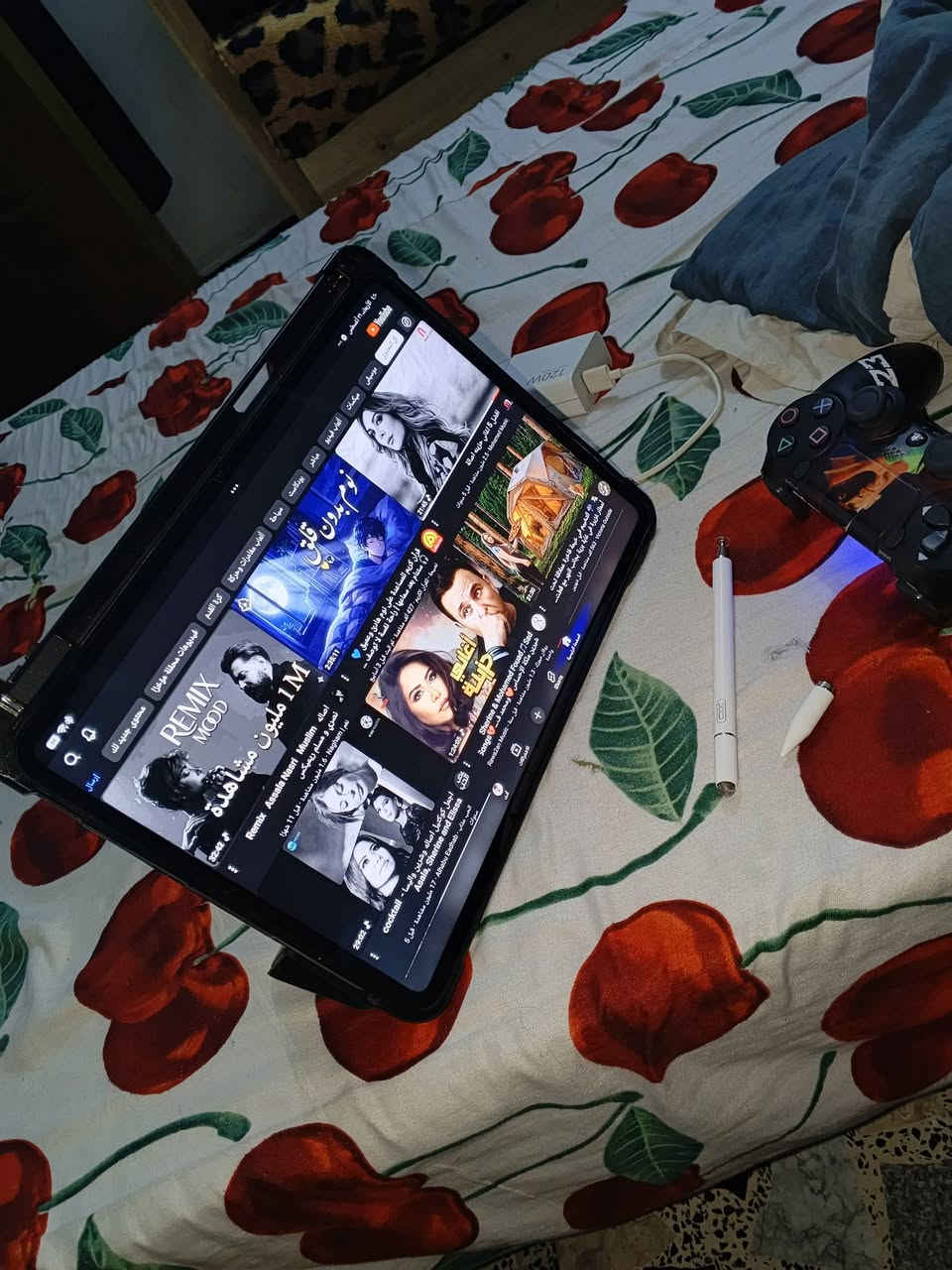 سلام عليكم
ايباد شاومي Xiaomi Pad 6S Pro 
ذاكرة 512 رام16
بطاريه1000 فول الجهاز بس بي شخوط مشخط موضح بل صورة 
ويا قلم وحافضه وجوستك مال العاب تصفح 
شاشه جبيرة والله كلش حلو بس معتاز واريد ابيعه 
السعر450قفل *********** موجود واتساب فقط
