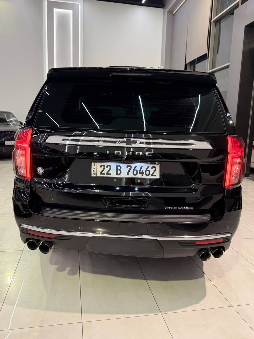 Chevrolet Tahoe Premier 2022
Engine: V8 5.3L 
ژمارە هەولێر جاهیز 
120 هزار کم روشتووە 
یەک دەرگای بویاغە 
بێ ناوگرتن 
بێ ئێرباک 
شەریکە منسور 
نرخ 470 وەرقە و مجال 
📍شوێن هەولێر 
~~~~~~~~~~~~
***********
***********
~~~~~~~~~~~~
Chevrolet Tahoe Premier 2022
Engine: V8 5.3L 
رقم اربیل جاهز 
ماشي 120 الف کم 
واحد باب صبغ 
بدون داخل 
بدون ایرباک 
شرکة منصور 
سعر 470 ورقة بي مجال 
📍مکان سیارة اربیل أربيل, العراق
