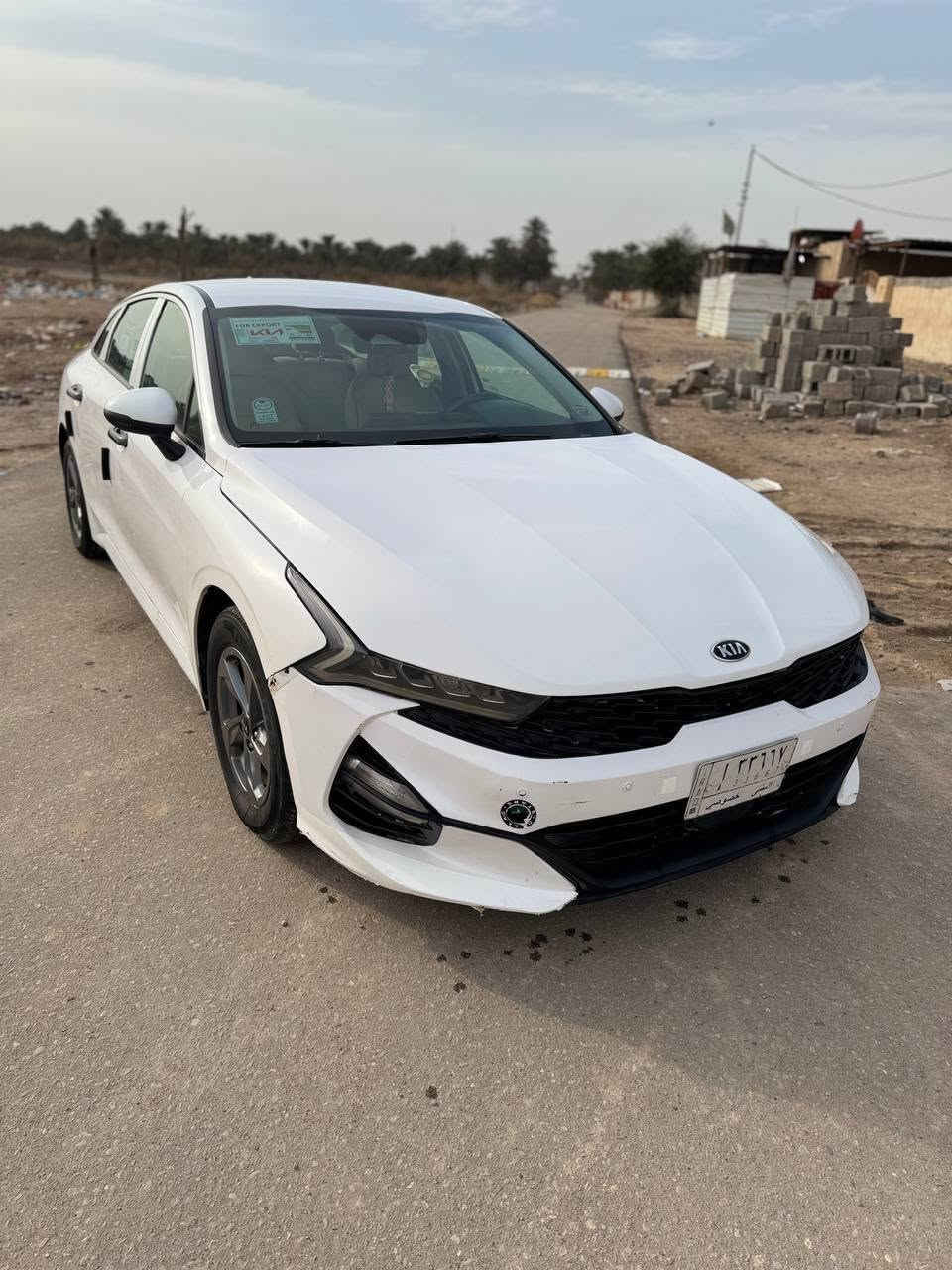 سلام عليكم سياره كيه فايف5 موديل 2021 سياره معوقين رقمه مثنى سياره وارد امريكي بيه جاملغ وبنيد وبيه ملا حظات قليل سياره جاهزه من كلشي نص مواصفات تشغيل عن بوعد  محرك سياره 1600تيربو العنوان البصرة الهارثه معمل ورق سعر125بيه مجال وشراي يخابر راعيه أنه مكلف بل نشر وهاذ رقم راعيه ***********
