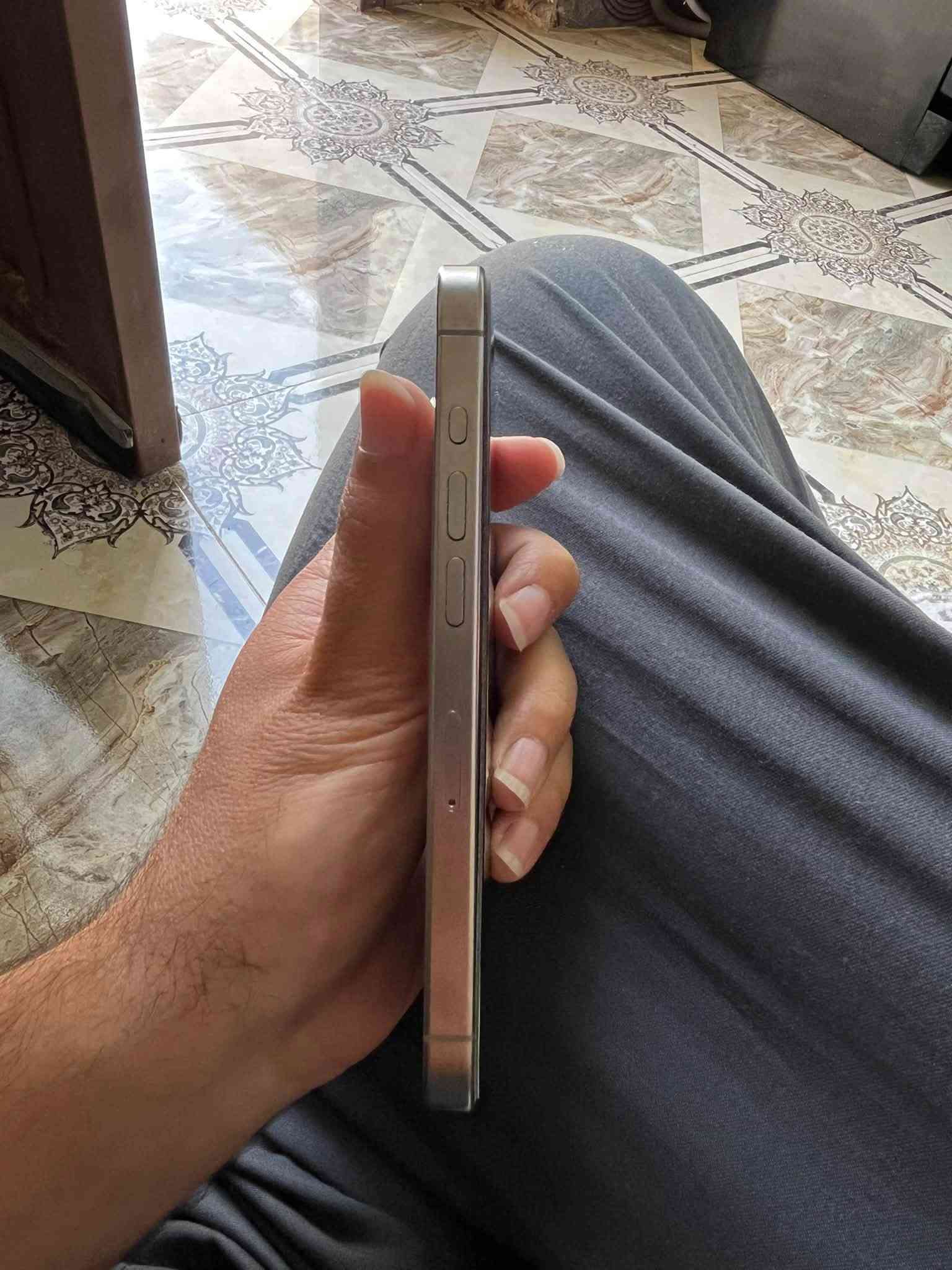 15pro
ذاكرة 128
نضافة 100‎%‎
مبدل شاشة اصلية والفيس ايدي واكف
السعر 580 وبي مجال

نص مكتوب في الصور:
- 12:10 LTE حالة البطارية حالة البطارية عادية تعمل بطارية iPhone هذه على النحو المتوقع. حول البطارية والضمان... الحد الأقصى للقدرة 88% هذا قياس لقدرة البطارية مقارنة بقدرتها عندما كانت جديدة. قد تتسبب القدرة المنخفضة بتقليل ساعات الاستخدام بين عملية الشحن والأخرى. عدد الدورات 861 هذا هو عدد مرات استهلاك iPhone لققدرة البطارية. معرفة المزيد... تاريخ التصنيع شباط 2024 أول استخدام حزيران 2024
- 12:10
- حول
- اسم الطراز
- iPhone 15 Pro
- رقم الطراز
- MTUX3ZD/A
- الرقم التسلسلي
- G32Y9JP7CL
- انتهت صلاحية التغطية
- سجل تاريخ القطع والخدمة
- الأغاني
- 0
- الفيديوهات
- 119
- الصور
- 531
- التطبيقات
- 18
- السعة
- 128 غ.ب.
- متوفرة
- 76.67 غ.ب.