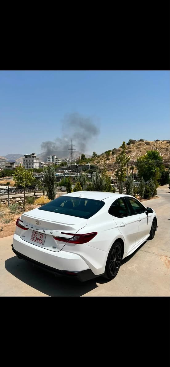 Camry SE 2025 Hybrid / كامري
محرك  2500cc بانزين / هايبرد

السيارة للبيع فقط 💯

الضرر : بابين تبديل و صبغ + جاملغ امامي صبغ جهه السايق + جاملغ خلفي شبر صاير صبغ

السيارة ماشيه : 25 الف

إرباكات فقط برده وراجع سيستم

بجم و خلف السيارة كبس كبس 💯

المواصفات
• شاشة كبيرة
• كاميرا خلفية
• رادار امامي
• مانع تصادم
• محدد مسار
• تصحيح مسار
• مثبت سرعه
• مانع انزلاق
• استيرنق متحرك
• تحكم طارة
• نقطة عمياء
• مانع تجاوز
• حساسات مانع تجاوز
• بصمة تشغيل
• دخول ذكي
• شاحن ويرلس
• اضوية اماميه زنون LED
• اضوية خلفية LED
• ليد زنون نهاري
• ويل قياس 18
• نظام ECO + TRIP 
• نظام GPS + خرائط
• نفكيشن
• 3 أنظمة قياده ECO / Normal / Sport 
• اوامر صوتيه
• بلوتوث
• مدخل USB 
كفاله كير مكينه

السعر : 217

مكان السيارة دهوك

***********  كورك / واتساب
