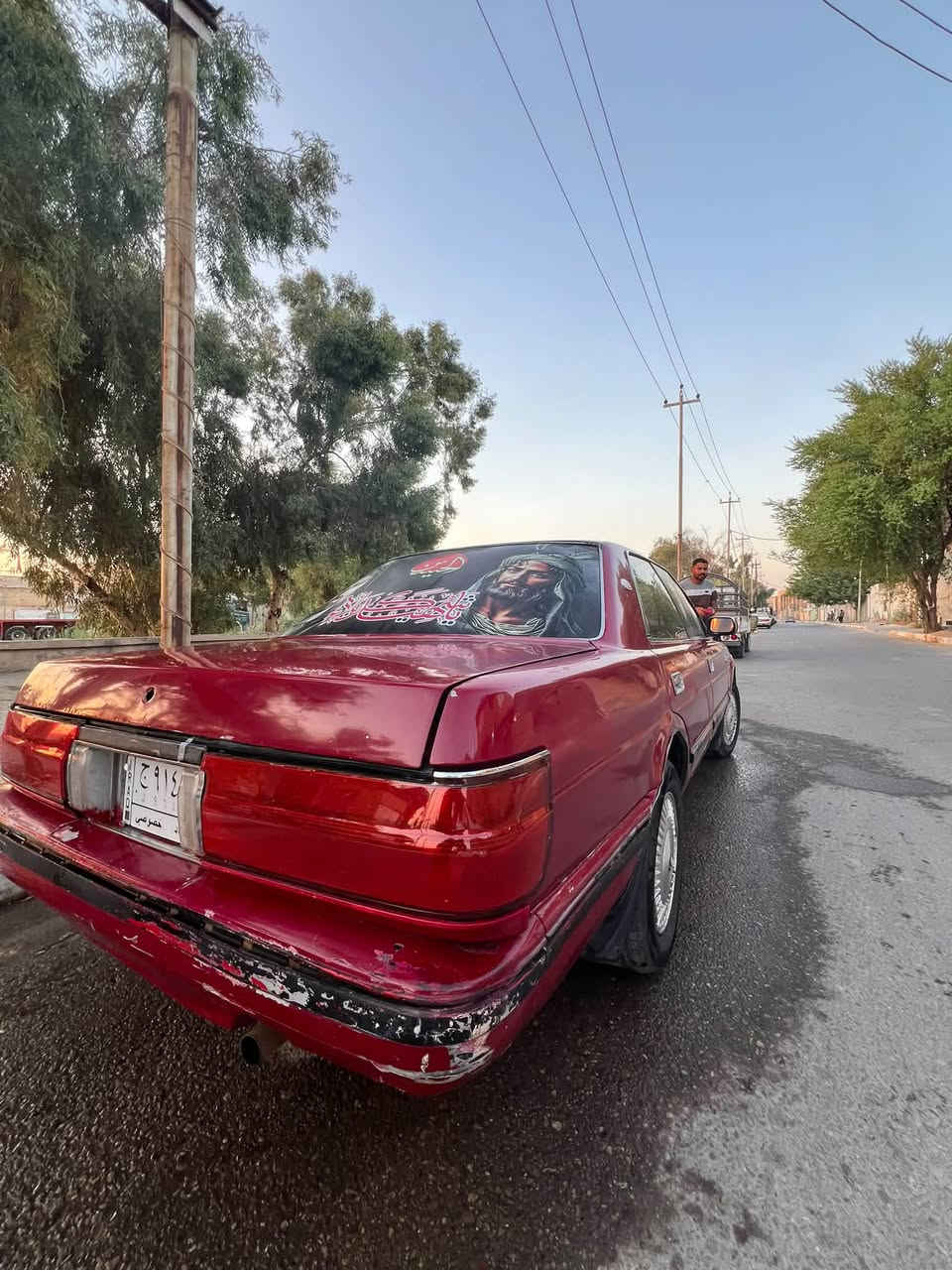 هارتوب ٨٩يسره بلاد نضيفه حداديه كير مكينه جدد رقم بغداد مشروع وطني هزه جديده أسعر45 بيه نواقص بصيطه 
استفسار***********
