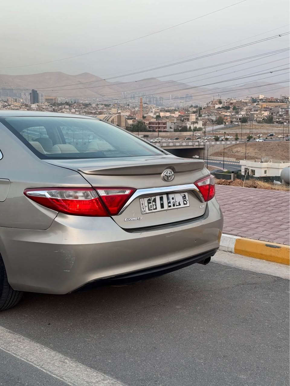 🚗 Toyota Camry 2016 LE 🚗
کوردی:
تۆیۆتا کامری ٢٠١٦ مۆدێل LE (مواسەفات ئەمریکی) بۆ فرۆشتن:
 ڕۆیشتوو: تەنها ١٩٦,٠٠٠ مایل
 مواسەفات: ناو زەرد، کوشن کارەبا، سوکان ڤۆلیۆم، کراوە بە بەسمە (دوو بەسمەی لەگەڵە)
 بۆیاخ: ٥ پارچەی بۆیاخە؛ هەردوو چەمەلەغی پێشەوە کلێری ئەمریکایە (ناوی نەگرتووە و کلێپس بە شەرت)، ٣ پارچەی دواوە هەردوو چەمەلەغی دواوە (شانەکانی نەگرتووە)
 ئێرباگ: بە شەرت تەقیو نییە
 میکانیک: گێڕ و مەکینە، تەقە و ڕەقە بە شەرت
 حاڵەت: سەنەوی تازەیە، چوار تایەی تازەیە، سەیارەیەکی زۆر خاوێن و بێ مەسڕەفە
 نرخ: ١١٧ گەڵا ($11,700) و کەمێک مەعامەلە
 ژمارەی پەیوەندی: ***********
العربية:
تويوتا كامري 2016 فئة LE (وارد أمريكي) للبيع:
 المسافة المقطوعة: 196,000 ميل فقط
 المواصفات: داخل بيجي (أصفر)، كشن كهرباء، تحكم ستيرن، محولة بصمة (يوجد بصمتين)
 الصبغ والبدن: 5 قطع صبغ؛ المدكارين الأمامية كلير أمريكا (بدون دواخل والكلبسات بشرط بلادية)، 3 قطع خلفية مع المدكارين (بدون وصول للأكتاف)
 الإيرباك: سليم وبشرط الفحص
 الميكانيك: كير ومحرك، صدر وهزة بشرط الفحص (بدون أي طقطقة)
 الحالة: سنوية جديدة، 4 إطارات جديدة، سيارة نظيفة جداً وبدون أي مصاريف
 السعر: 117 ورقة (11,700$) وبيها مجال بسيط
 رقم الهاتف: *********** السليمانية, العراق
