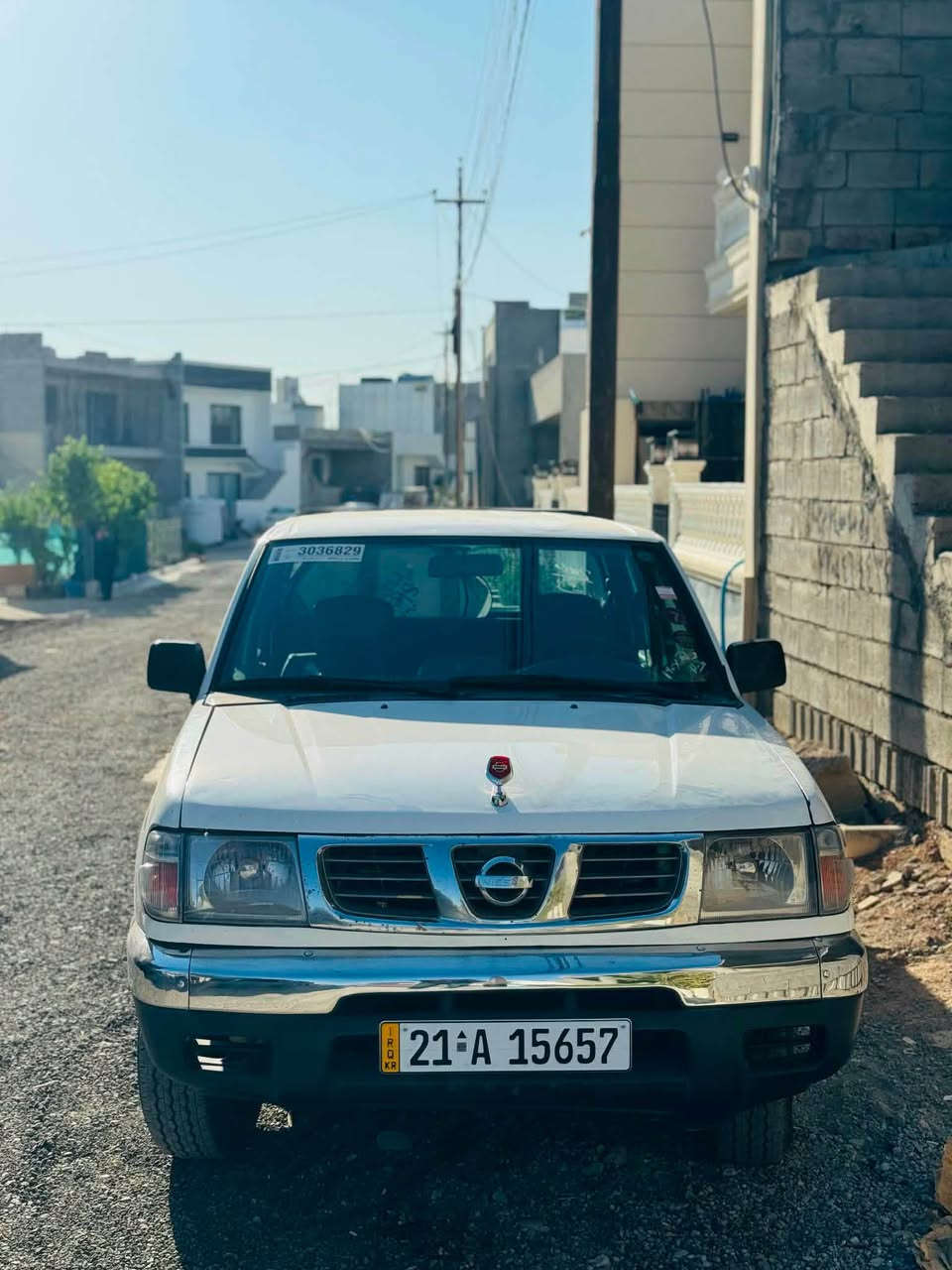 نیسان پیکاب _ مۆدیل ٢٠٠٢ -پاوەر - تەبرید سارد و گەرم - گیر عادی - جام عادی - مەکینە کابلیتەر - ٣ پارچە بۆیاخ  ٢ چەمەلەخ و دەرگایەک - سەنەوی تا ٢٠٣١ تازەیە بە ناو خۆمەوەیە - گیر و مەکینە و گاردن و تەقەو رەقەی هەمووی بەشەرتی فەحس و تەرای و فیتەر  - سعری ٨٠ وەرەقە و معامەلە - شوین :- سلیمانی.
ژم. ***********
