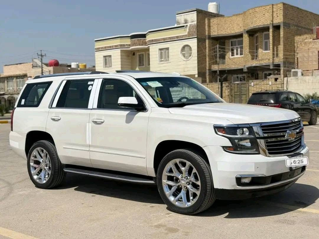 للبيع تاهو 2017 اصل خليجي السعر 215 فول مواصفات LTZ فول للخير سياره رقم بغداد باسمي دولي سنويه وهزه ورقم كله جديد السياره بيه صبغ غير مكفوله من صبغ السياره جديده وجاهزه بمعنى الكلمه محرك كير حداديه تخم تاير كله بشرط منضومه زنون السياره فول للخير معروفه مواصفات LTZ فول فتحه خمس بصمات تدفئه وتبريد داخل قرميدي جنطه شفط قاصه كامره ويل كب 22  اصلي حساسات امامي خلفي مري شفط كشنات كهربائي السياره جاهزه للخير مكاني ذي قار الناصريه ***********
