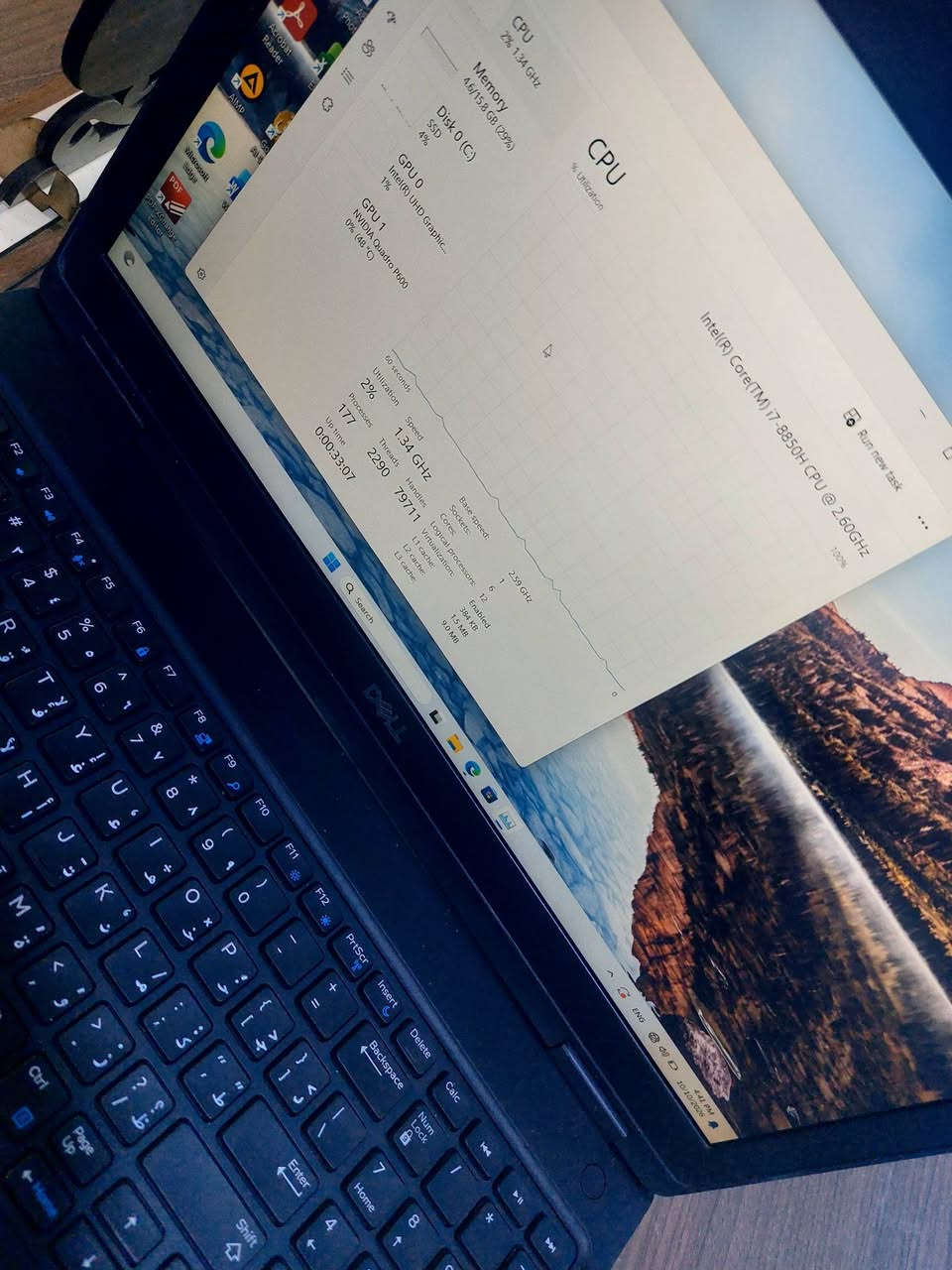 Dell Precision 3530 • i7-8850H • ١٦ جيجا ٥١٢GB NVMe
