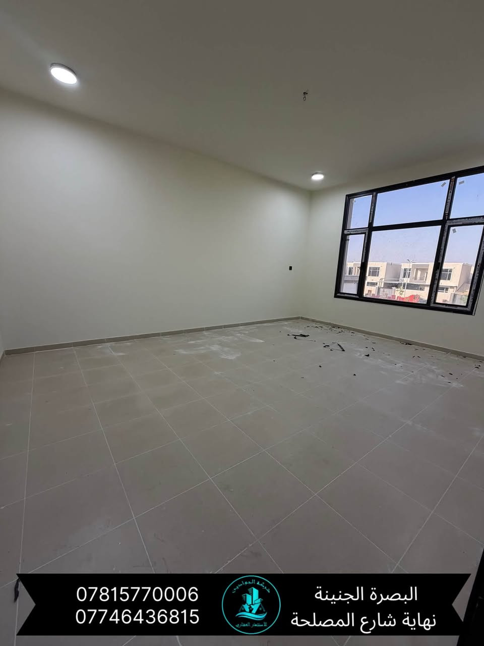 🔶(بيت للايجار)🏡✅//طابقين
// المساحة (270) متر// مقابل  البيت حديقة خدمات

🔸(يحتوي على/ خمس غرف منام /واحدة ماستر  /  استقبال / هول/مطبخ/   صحيات عدد (3) / كراج/ حديقة / البيت بناء حديث غير مسكون 

                                                              
(الموقع مجمع النرجس البلديات الكزيزة )

سعر الاجار (مليون و750 ) الف

🔻(عنوان الشركة )

 ( الجنينه /نهاية شارع المصلحه / قرب سوق الجبيلة ) 

للطلب والاستفسار الاتصال على الارقام التاليه//

واتساب +اتصال ***********
واتساب + اتصال ***********
