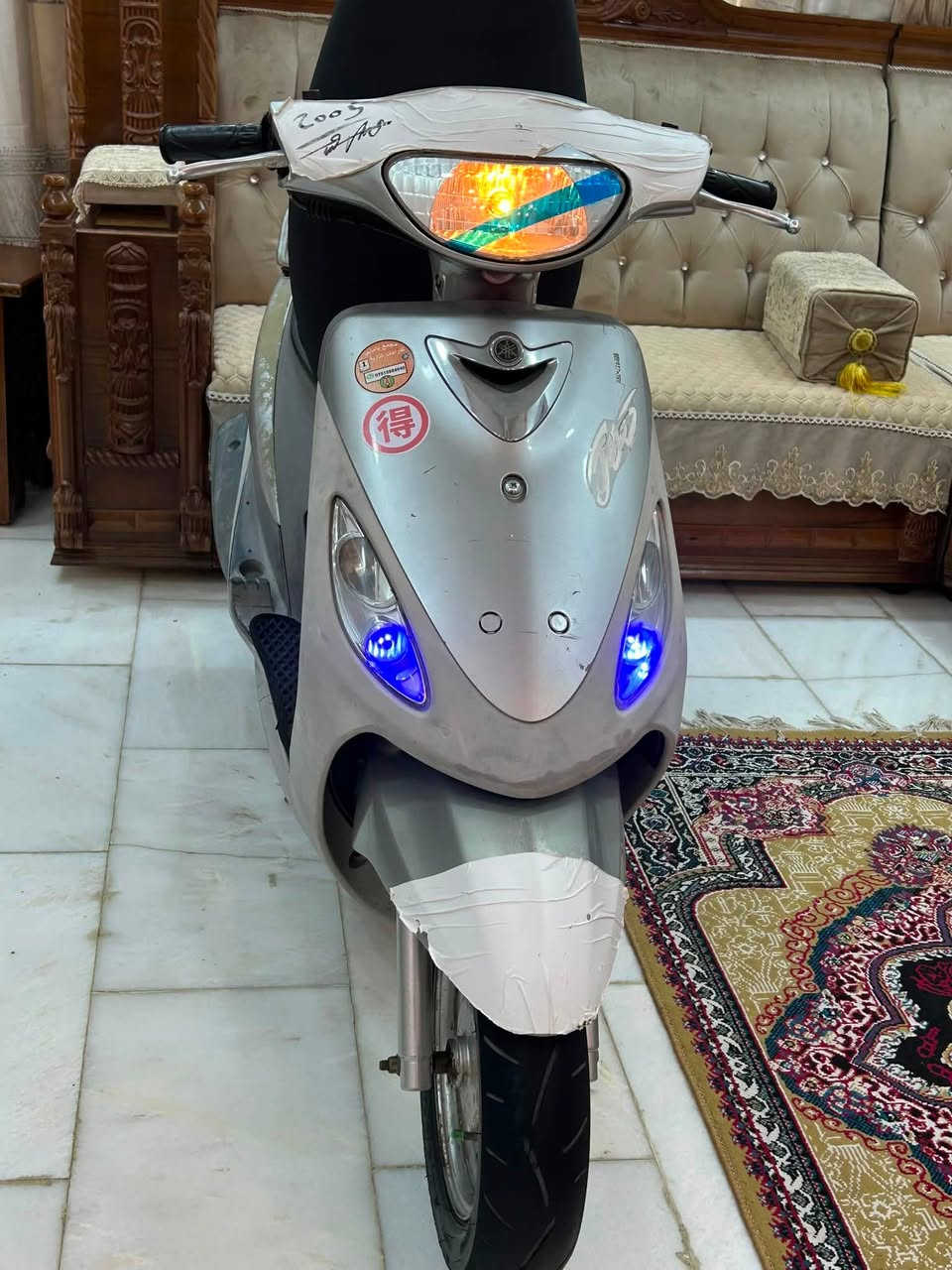 سلام عليكم اعاده نشر بسبب الوعود الكاذبه دراجه مكفوله محرك وكهربائيات والنظافه كدامك *********** بس الشراي ايخابر مكان الدراجه حله حي الجزائر
