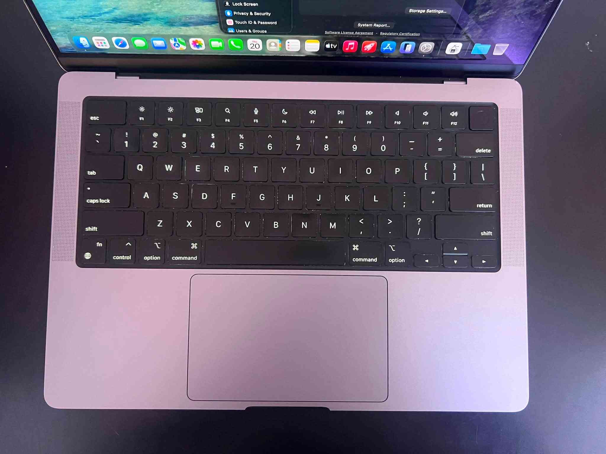 💻 MacBook Pro M2 – 14 inch
جهاز نظيف وبحالة ممتازة للبيع

• ⚡ Apple M2 Pro
• 🖥️ شاشة 14.2-inch Liquid Retina XDR
• 💾 RAM: 16GB
• 💽 SSD: 500GB
• 🔋 Battery Health: 87%
• 🔄 Cycle Count: 157 دورة
• 🍎 macOS

💰 السعر: 2,000,000 دينار عراقي

📍 الجهاز جاهز للفحص والتجربة، وكلشي واضح للمشتري
بغداد الكرادة

نص مكتوب في الصور:
- Device Name: bq40z651 Pack Lot Code: 0 PCB Lot Code: 0 Firmware Version: 0b00 Hardware Revision: 100 Cell Revision: 4814 Charge Information: The battery's charge is below the warning level: No Fully Charged: No Charging: No State of Charge (%): 76 Health Information: Cycle Count: 157 Condition: Normal Maximum Capacity: 87% System Power Settings: AC Power: System Sleep Timer (Minutes): 1 Disk Sleep Timer (Minutes): 10 Display Sleep Timer (Minutes): 10 Sleep on Power Button: Yes Wake on LAN: Yes Hibernate Mode: 3 Low Power Mode: No Prioritize Network Reachability Over Sleep: No Battery Power: System Sleep Timer (Minutes): 1 Disk Sleep Timer (Minutes): 10 Display Sleep Timer (Minutes): 2 Sleep on Power Button: Yes Wake on LAN: No Current Power Source: Yes Hibernate Mode: 3 Low Power Mode: No Prioritize Network Reachability Over Sleep: No Mac's MacBook Pro > Hardware > Power Sign in with your Apple Account Wi-Fi Bluetooth Network Battery General Accessibility Appearance Apple Intelligence & Siri Desktop & Dock Displays Menu Bar Spotlight Wallpaper Notifications Sound Focus Screen Time Lock Screen Privacy & Security Touch ID & Password MacBook Pro 14-inch, 2023 Name Mac's MacBook Pro Chip Apple M2 Pro Memory 16 GB Serial number VXTT60R3LD macOS macOS Tahoe Version 26.3.1 Displays Built-in Liquid Retina XDR Display 14-inch (3024 x 1964) Display Settings... Storage Macintosh HD 464.01 GB available of 494.38 GB Storage Settings... System Report...