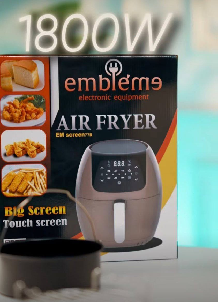 🍗🔥 قلاية هوائية Embleme سعة 7.7 لتر 🔥🍗
وجبات عائلية بسهولة وبوقت أقل 😍
🔸 سعة كبيرة 7.7 لتر
⚡ قوة 1800 واط
📱 شاشة لمس ذكية
🧺 سلة غير لاصقة وسهلة التنظيف
🍰 وياها شياش تكة + قالب كيك
🛡️ ضمان سنة كاملة
🍗 مناسبة لتحضير: ✔️ الدجاج
✔️ الكبة
✔️ الكيك
✔️ السمك
✔️ البورك والمخبوزات
💰 السعر: 80,000 دينار فقط
🎨 متوفرة بأكثر من لون حسب المتوفر.
🚚 التوصيل لجميع المحافظات
📩 للطلب والاستفسار راسلونا ‏‪***********‬‏
🏠 دارا هوم | DARA HOME
🤍 كل ما يحتاجه بيتچ
#أجهزة_كهربائية #أجهزة_منزلية #أمبليوم #Embleme #أجهزة_مطبخ #العراق #تسوق_اونلاين #توصيل_العراق
