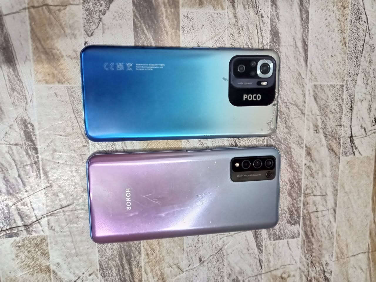 بوكو M5s ٢٥٦ • هونر X10lite ١٢٨ • نظافة فوول