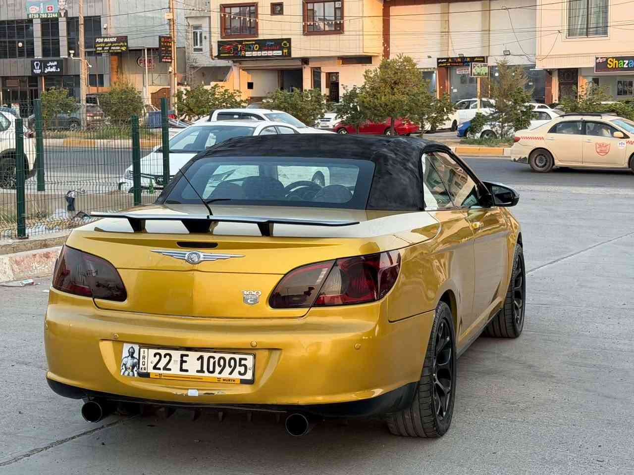 *********** كرايسلر C200 مودیل 2010 كير اتوماتيك و عادي شاشه ايباد كامره كير محرك تبريد شرط رقم سنوي جديد سياره جاهزه نضيفه سبوغ عام جماليه بدون ضرر داخل بيها 8 ورقه غرامه ينزل من سعره سعري 55 ورقه مجال مكان اربيل بنصلاوه ***********

