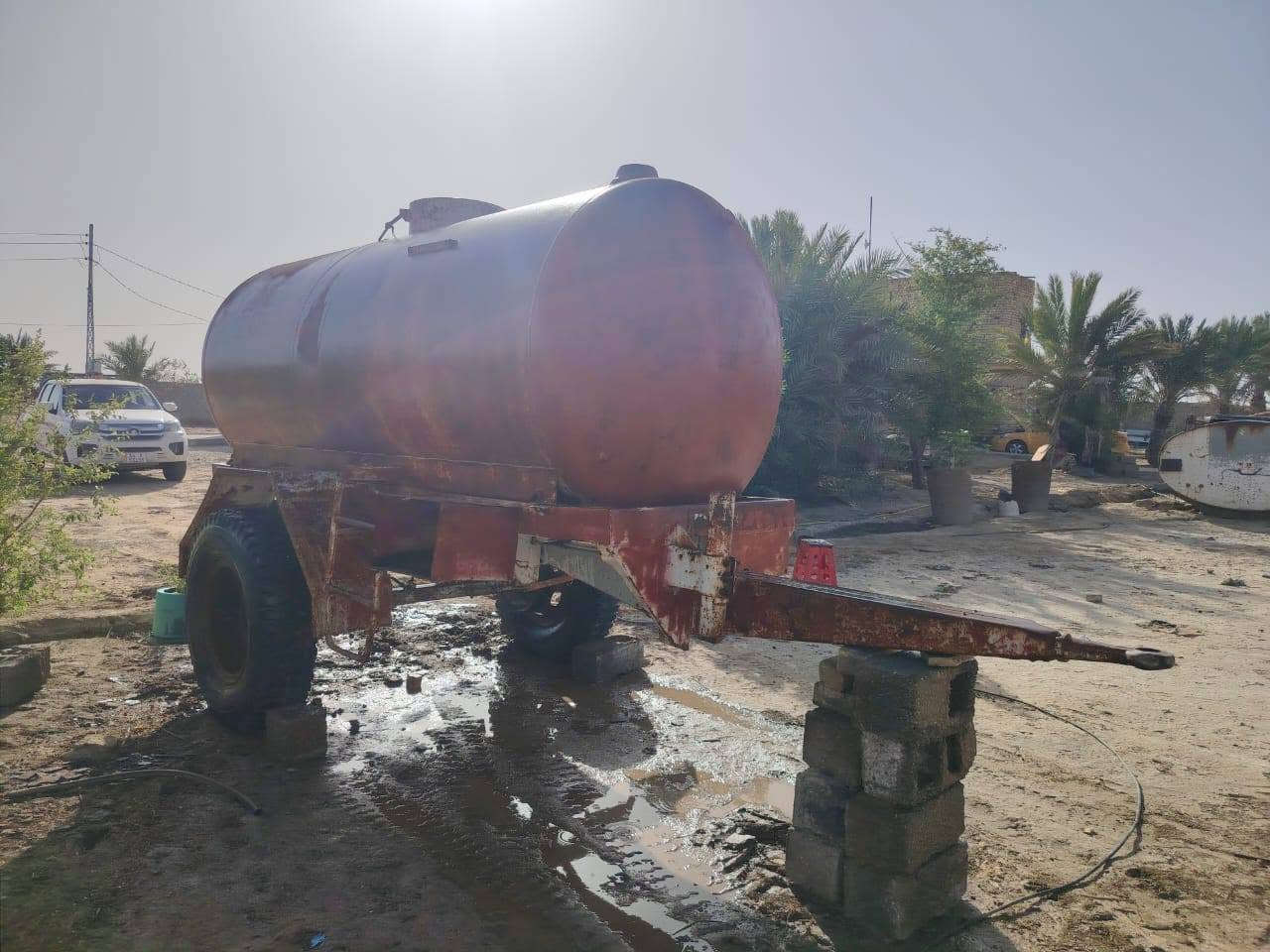 سلام عليكم مقطورة للبيع بلاديه السعه 5000 لتر المكان الديوانية ***********
