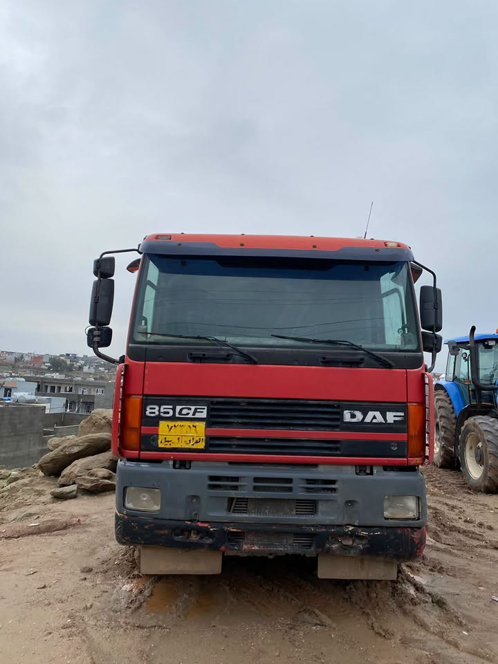 DAF.CF85 موديل /2002
حجم محرك 430بمب نوزل مجموع برينه
كير محرك اكسن شاصي تحويل ضبخ بشرط
سعر١٧٠$ مجال
***********☎️

نص مكتوب في الصور:
- TAWIK
- Iraq