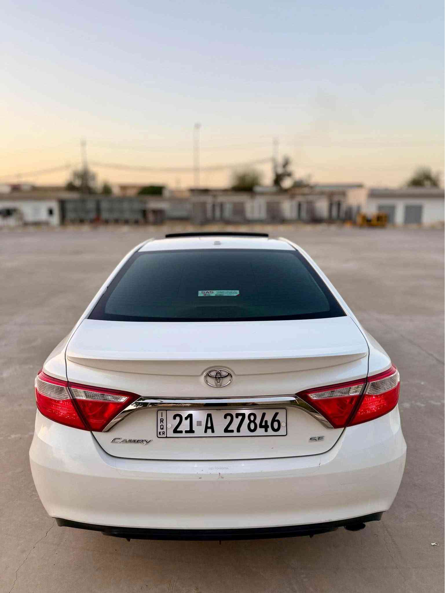 🚘 Toyota Camry 2017 SE Plus

🔹 تويوتا كامري 2017 SE Plus فوفول مواصفات، لون أبيض صدفی
🔹 سيارة جميلة جداً ونظيفة
🔹 صبغ قطعة واحدة فقط
🔹 ماشية 128 ألف 
🔹 سنوية وهزە جديد، ب اسمی تحول ثانی یوم

المواصفات:
🔹 بصمة
🔹 سلايد
🔹 شاحن وايرلس
🔹 مقاعد جلد وكهرباء
🔹 يدة بصمة
🔹 گير عادي أوتوماتيك
🔹 شاشة كبيرة
🔹 تحكم فوليم بالمقود
🔹 ليتات زينون
🔹 گير ومكينة وتايرات أمامية بحالة ممتازة

📍 العنوان: كركوك
💰 السعر: 163 ورقة بی مجال

📞 للاتصال: ***********
📱 WhatsApp: ***********

🚘 Toyota Camry 2017 SE Plus

🔹 تۆیۆتا کامری ٢٠١٧ SE Plus فول فول مواسەفات سپی سەدەفی 
🔹 سەیارەیەکی زۆر جوان و پاک و خاوێن
🔹 تەنها یەک پارچە بۆیاخە
🔹 ١٢٨ هەزار ڕۆشتووە
🔹 سەنەوی و هەزەی تازەیە، بە ناوی خۆمەوەیە

مواسەفات:
🔹 بەسمە
🔹 سڵاید
🔹 وایەر جارج
🔹 کورسی جلد و کارەبا
🔹 یەدە بەسمە
🔹 گێری عادی ئۆتۆماتیک
🔹 شاشەی گەورە
🔹 سوکان ڤۆلیۆم
🔹 لایتی زینۆن
🔹 گێری مەکینە و تاخم پێش بەشەرت

📍 ناونیشان: کەرکوک
💰 نرخ: ١٦٣ وەرەقە و  مەجال

📞 پەیوەندی: ***********
📱 WhatsApp: *********** كركوك, العراق
