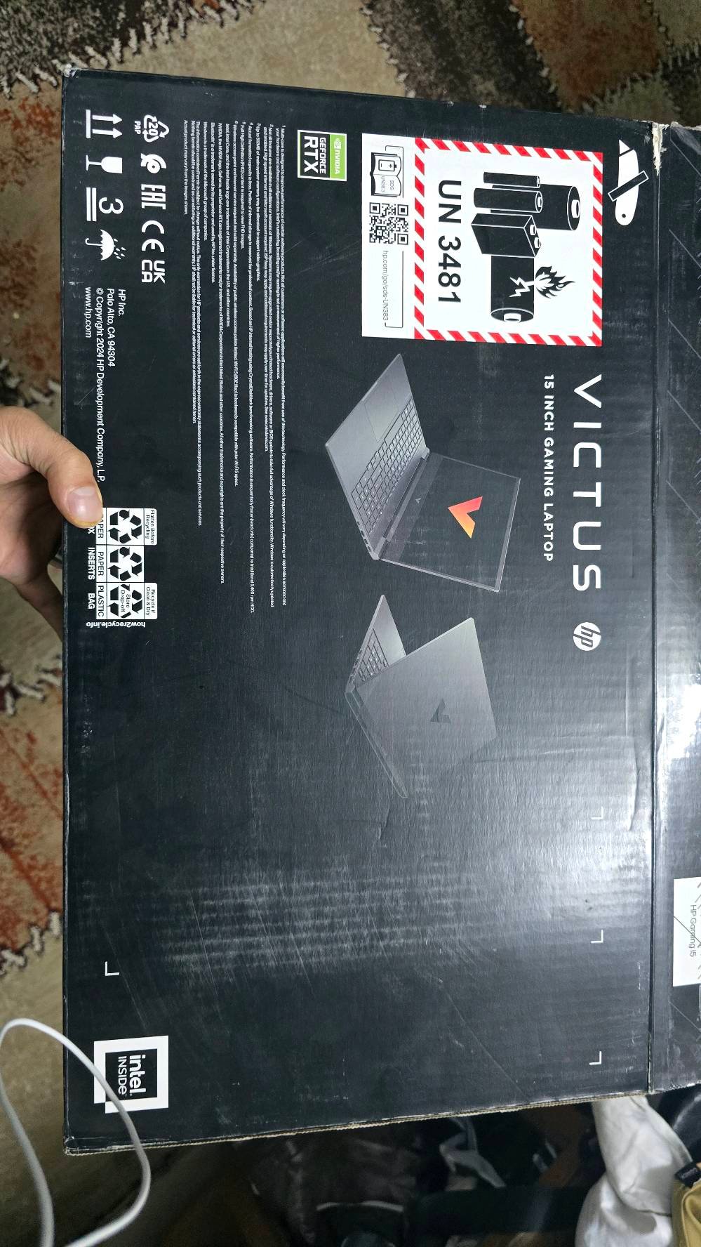 لابتوب مستعمل نظيف HP VICTUS 15

معالج : C i5 13
512 m.2 :تخزين
16 GB: رام
144hz  حجم الشاشه: 15.6
 RTX 4050 :كارت
مع جهاز مبرد ريد دراجون 5 مراوح 
قطعه فيها بورتات USB