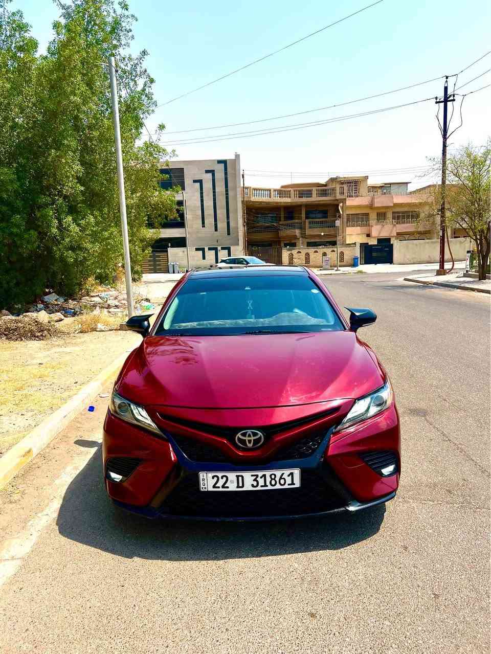 كامري 2018 xse فول 1/1 رقم اربيل بااسمي شرط التحويل حادثه فقط بنيد بدون ايرباك صور حادث وسونار بالمنشور وهنا بيه داير الجاملغ الخلفي بارد وممبين مواصفاته بانوراما اشاير بالمري بجم لد وزنون بك لايت لد اشاير بالمري بصمت تشغيل وبيبان وصندوك رادارات كشنات كهرباء وجلد تدفئه بالكشنات اوتو هولد سايد بريك بصمه ثلاث انضمه قياده مكينه 2500 بالكارتون صدر جديد سياره عليه ادامه كامله عارضه 170 وبيه مجال بسيط مكاني حي الجهاد بيع فقط بدون مراوس *********** بغداد, العراق
