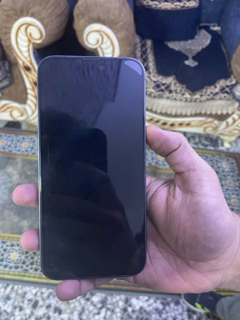للبيع آيفون 14برو ماكس 
ذاكرة 256
بطارية 87
الجهاز نظيف جداً 
(مبدل فقط بورد)
وياه كارتونه وشاحنة
السعر 750
مكاني بغداد مدينة الصدر
رقم الهاتف ***********

متوفر واتساب

