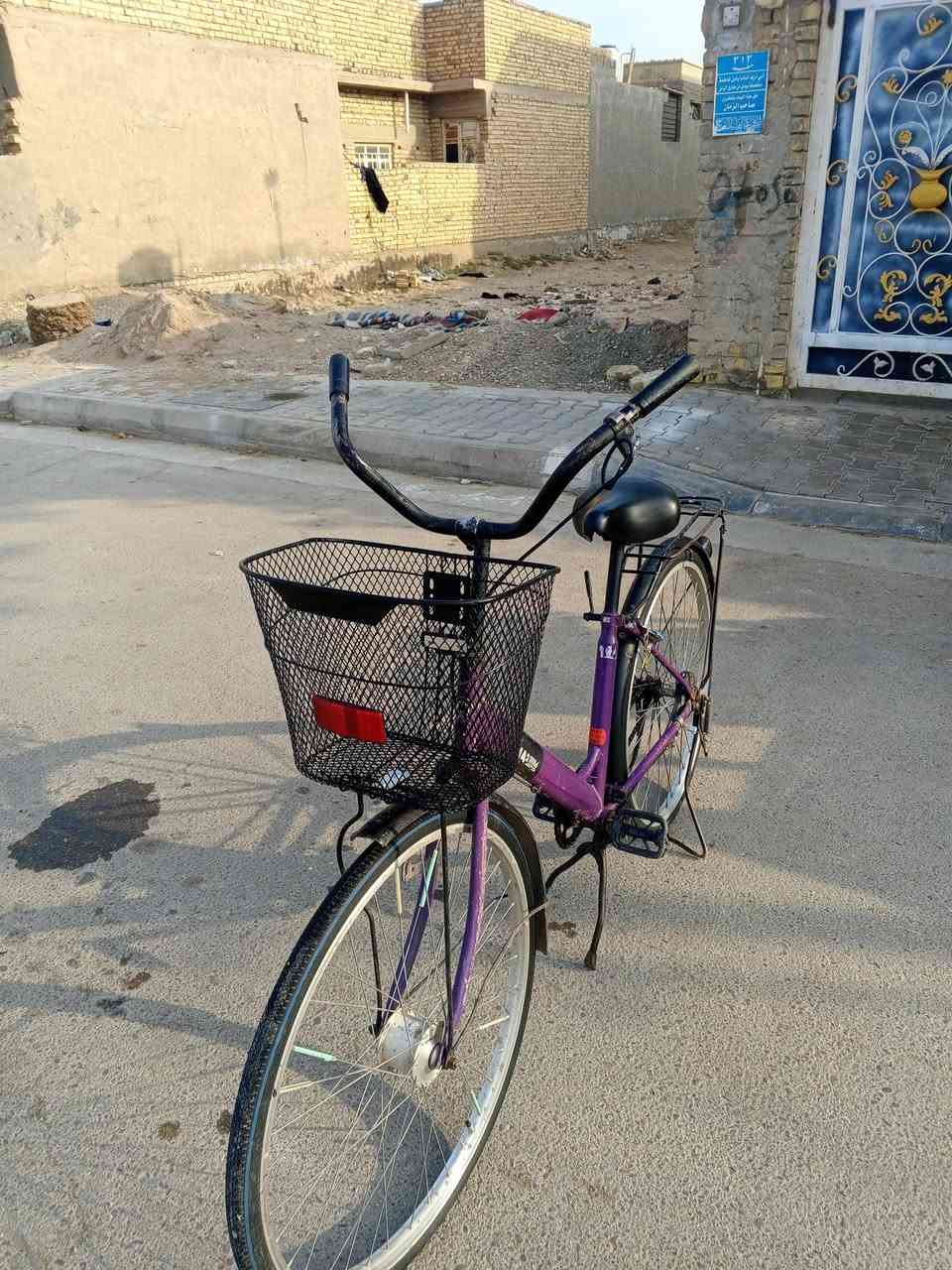 سلام عليكم 🎇
باسكل للبيع 🧩
بايسكل اصلي مختم 
مـديـل16
لون 💜🪬
حجم 26
السعر 60وبي مجال قليل 
واسط زويرجات 
‏‪موجود واتساب على هاذه الرقم: 
***********
وموجود على الفيس ما تشتري لا تعبني رجآ رجآ
