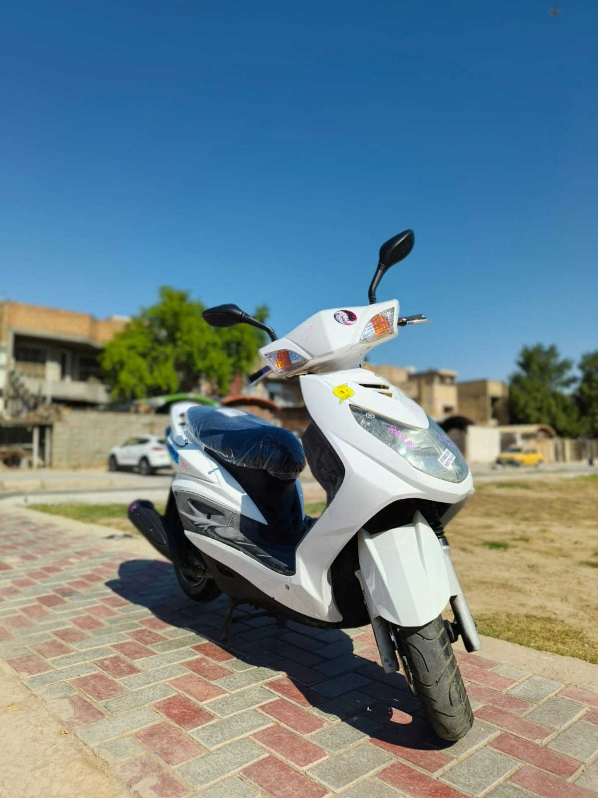دراجة سكنس(فحل يابانية خطين )  🛵 للبيع
دراجة شلعه معدل كهربائيات كلهه شغاله 
دراجة جديده  بلادية
أي نقص مابيهة
جيب فيتر وتعال افحص
العنوان بغداد مدينه الصدر قرب مطعم ليمونه الاستفسار الاتصال على الرقم  ***********
