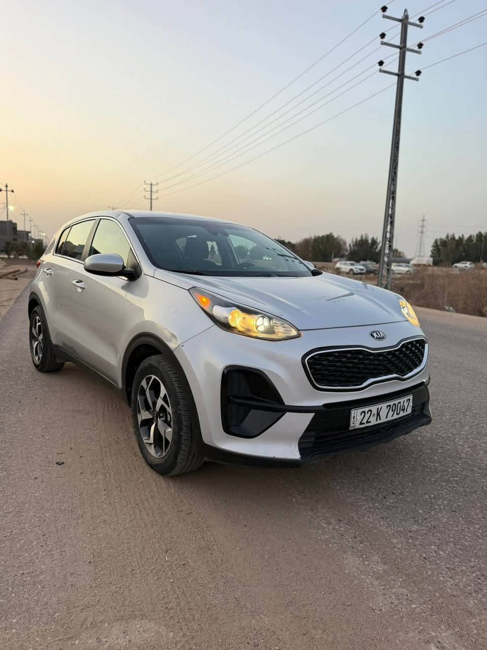 كيا سبورتج 2021 امريكي كلين بدون حادث شرط باسمي الشراي يتصل مكاني بابل ***********
