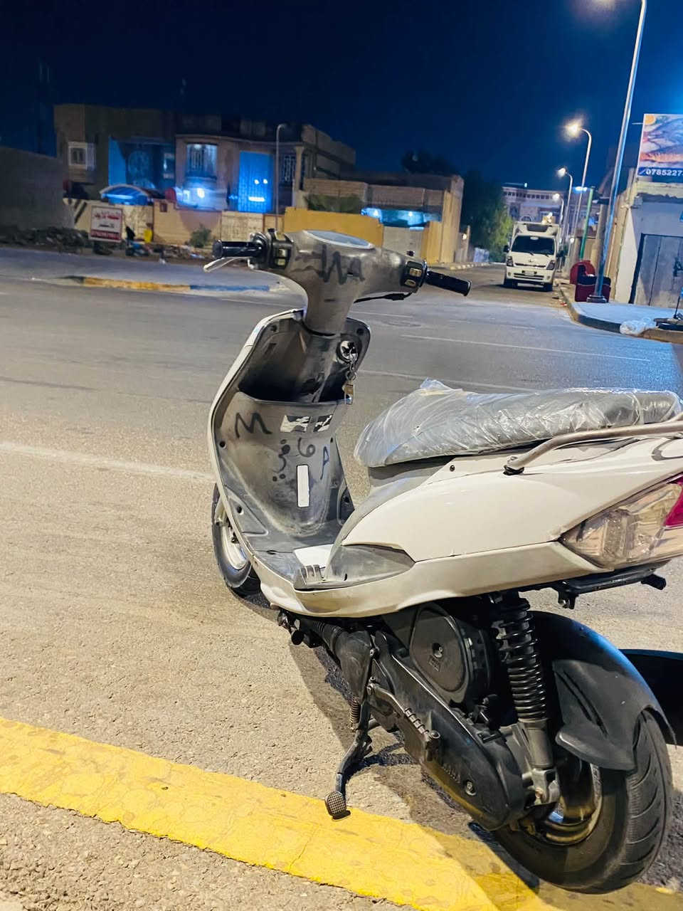 دراجه ماكس قجمه دراجه بلادد رمبه المكان بصره زبير رقم الهاتف ***********
