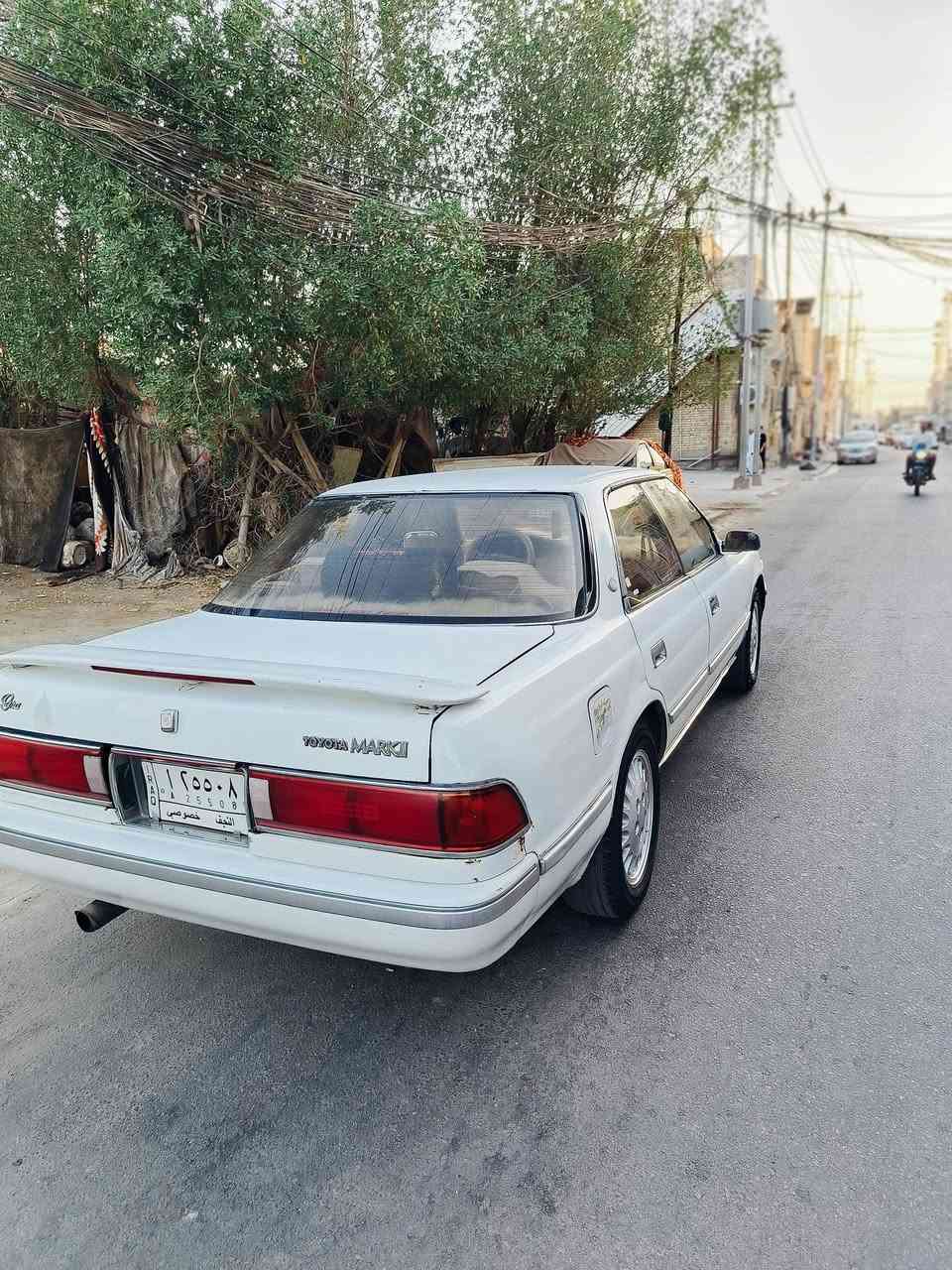 السلام عليكم سيارة مارك عضم للبيع  رقم نجف مكفوله كفاله من العيب الشرعي والاصوليات والكص ونقل جثة  حدادية كهرباىيات شغاله مكينة وكير حلوات السعر 45 وبي مجال رقم الهاتف ‏‪***********‬‏
