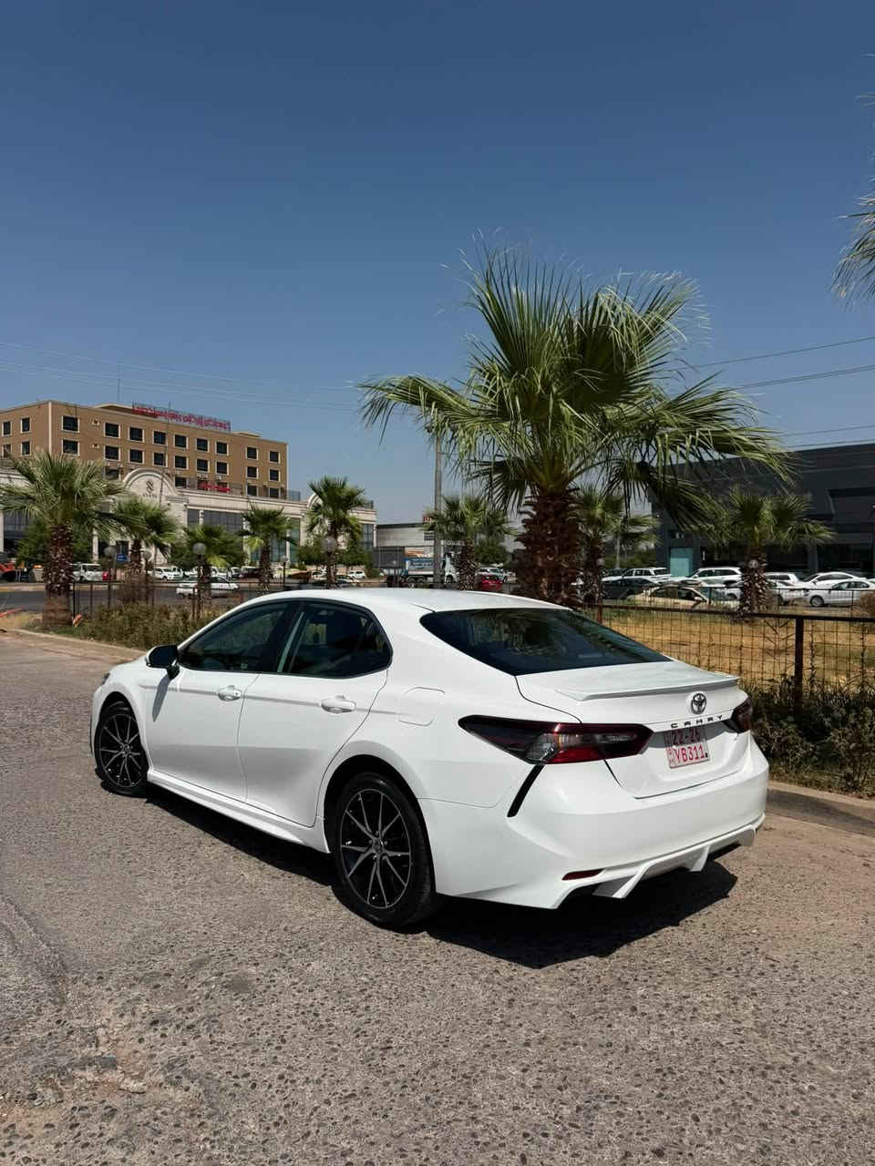 تويوتا كامري موديل ٢٠٢٤
موسفات SE بدون سبخ 
حادثة فقد دعامية خلفي 
شبر بل سندوك + شبر بل جاملغ پيدي ئار 
ده واخل مابيهة ايرباگات ماطاگ سليم 
بدون رقم تترقم شمالي فقد 
السعر رقم موبايل موجود فقد واتسئاب

***********📞 فقد واتسئاب
