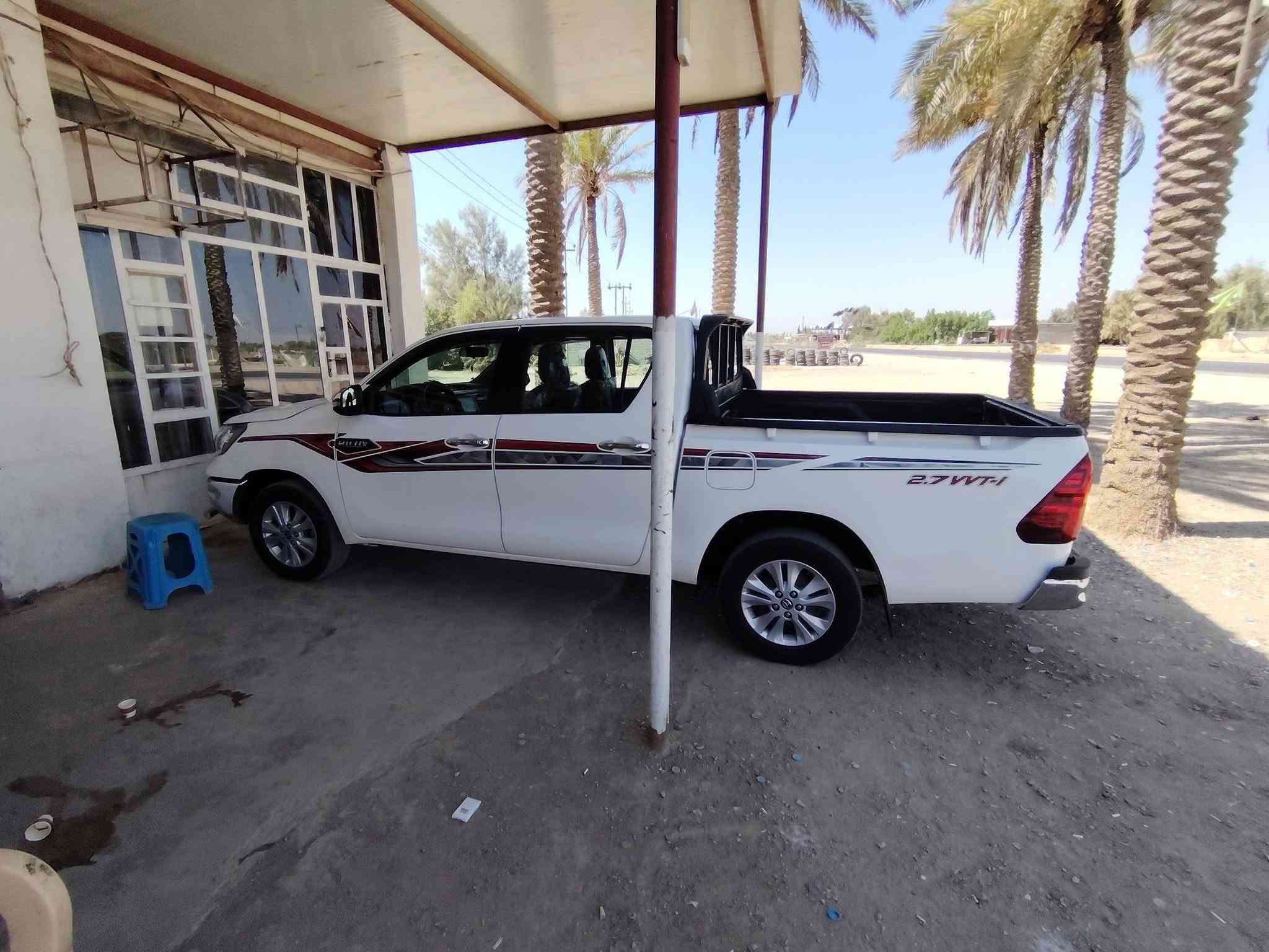 هايلوكس ساز 23اربيل دولي السياره  كفاله ما عده بارد بلجاملغ جهت السايق كلش قليل شرط التحويل سعر265 وبيه مجال استفسار ***********--***********
