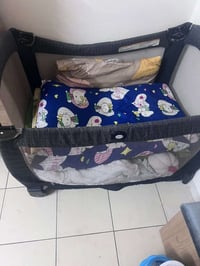 جربايه طفل • سرير اطفال • مع دوشك