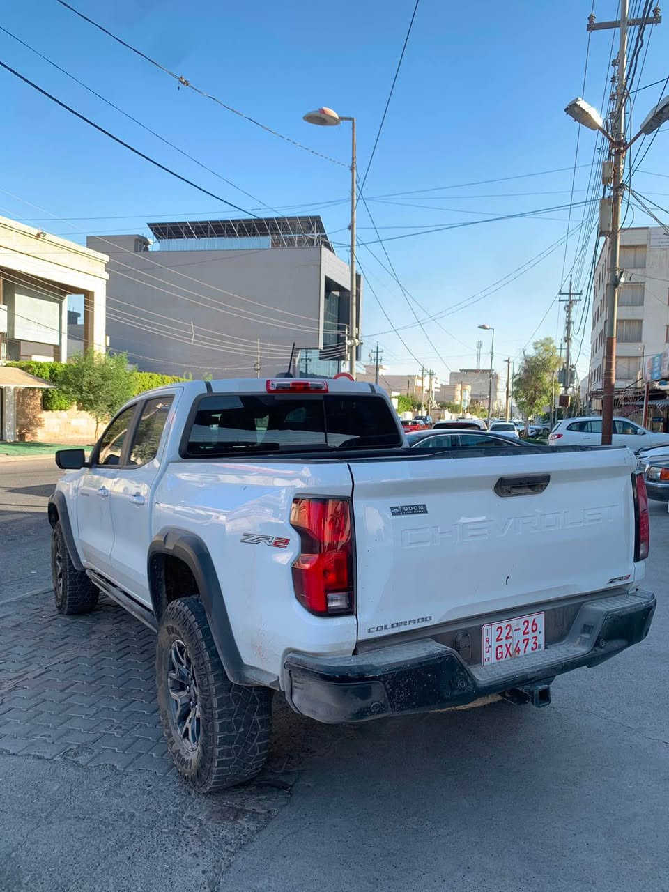 chevorolet colorado 2025
کوردی /
کۆد /531# 
مواسەفات / zr2 
مەکینە / 2.7twinT کەپس
ڕۆیشتن/ 6.000km
2 شوێنی pdr    سەرە شانسی ڕاکێشراوە .. ئێرباگ  سوکان و شان
       ڕقم کاتی  ۲ مانگ
نرخ/ 32500$  
ناونیشان/ هەولێر
واتساپ/

***********
***********
***********

عربی/
شۆفرلیت کۆلۆڕادۆ
۲ مکان pdr   رئس شانسی سحب بدون صبغ  ئێرباگ ستیرن و تکمە 
مواسفات / zr2
محرک /v4 2.7 twin T  کبس
فحس موقت  شهرین

سعر / ۳۲٥ ورقە
عنوان/ اربیل
واتساب/

***********
***********
*********** أربيل, العراق

نص مكتوب في الصور:
- #532
- Pdr